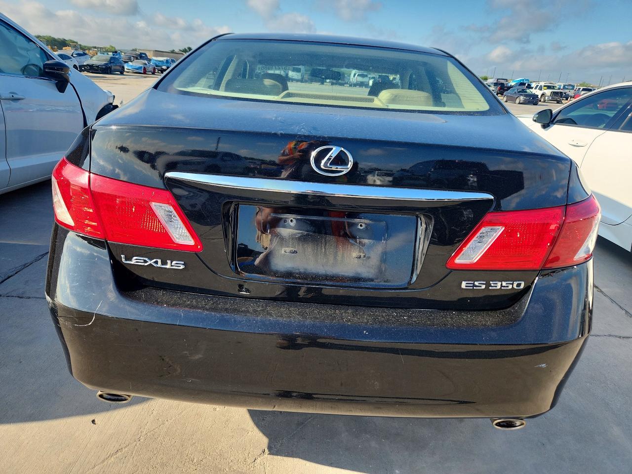 2008 Lexus Es 350 Black vin: JTHBJ46G682247524