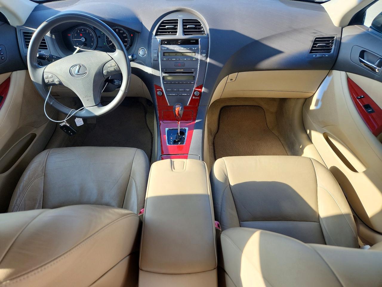 2008 Lexus Es 350 Black vin: JTHBJ46G682247524