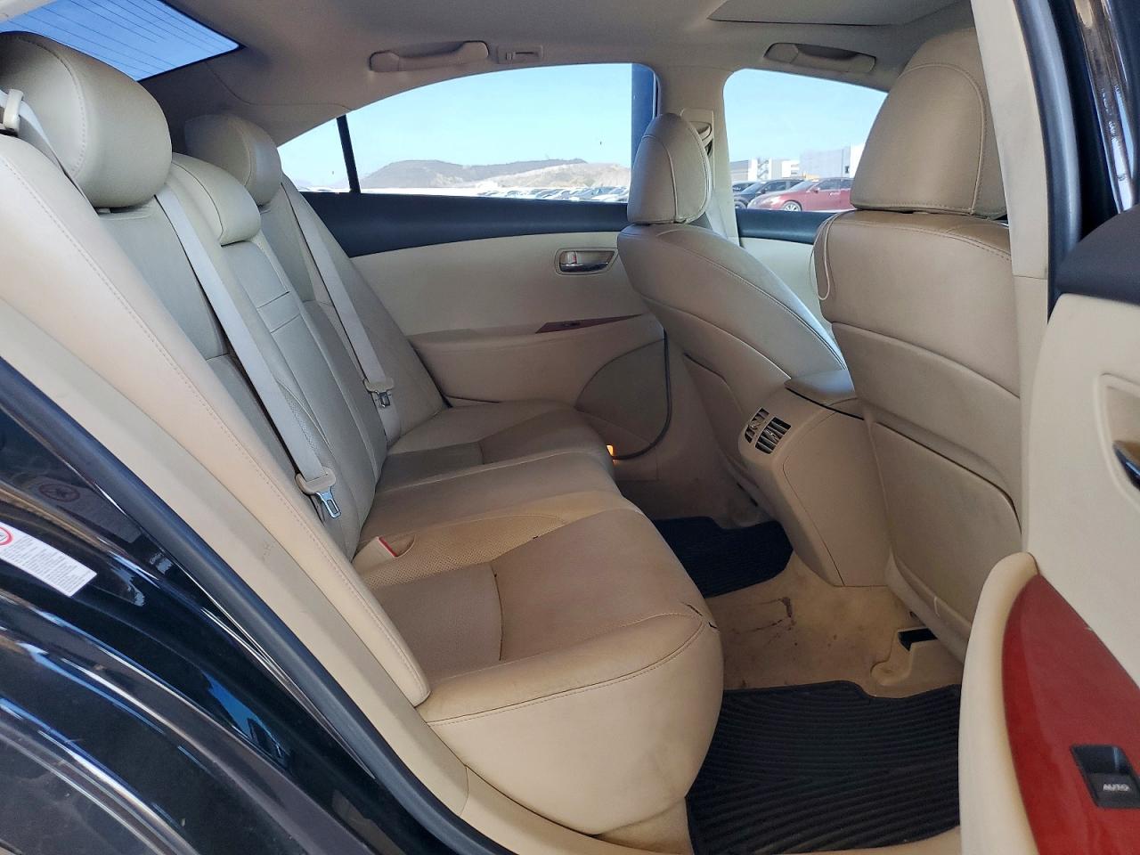 2008 Lexus Es 350 Black vin: JTHBJ46G682248530