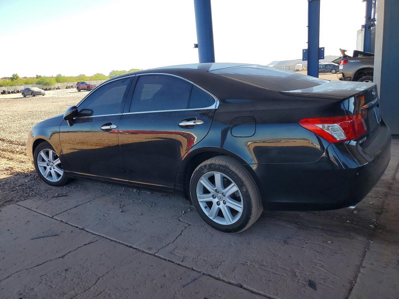 2008 Lexus Es 350 Black vin: JTHBJ46G682248530