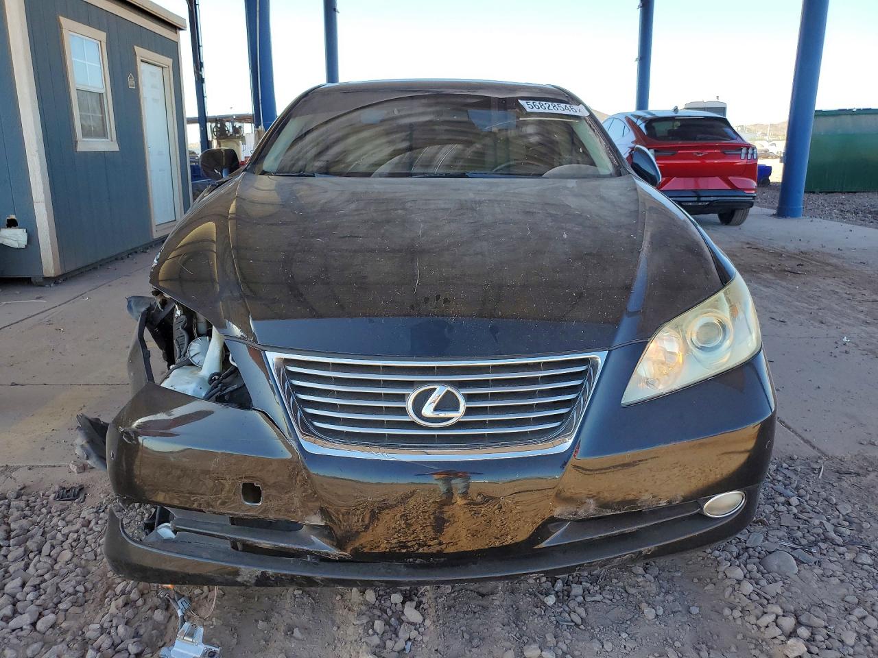 2008 Lexus Es 350 Black vin: JTHBJ46G682248530