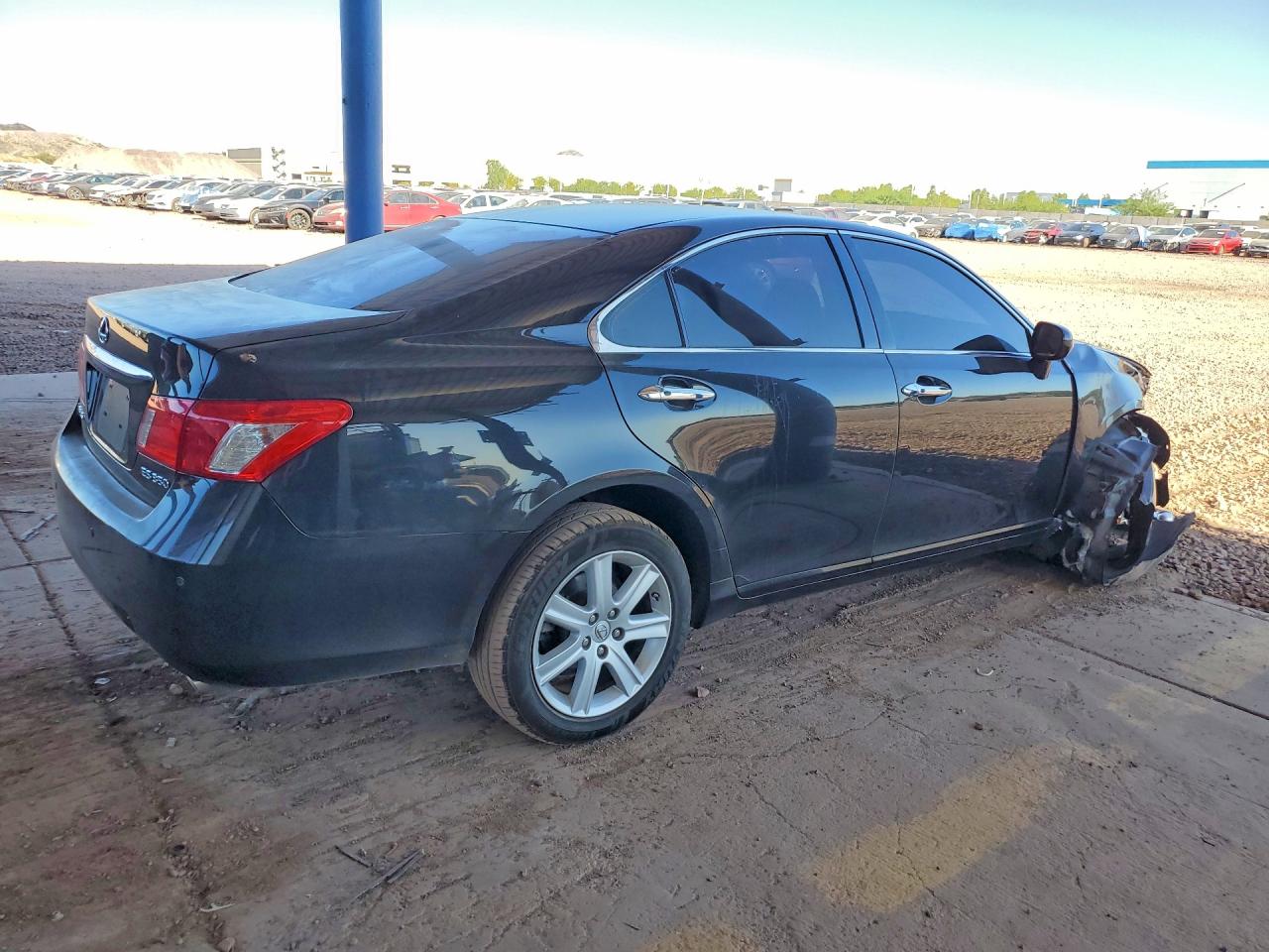2008 Lexus Es 350 Black vin: JTHBJ46G682248530
