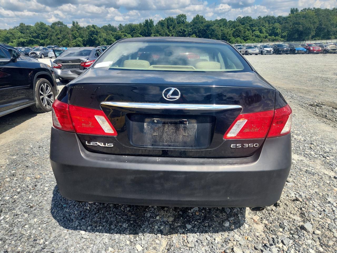2008 Lexus Es 350 Black vin: JTHBJ46G682253940