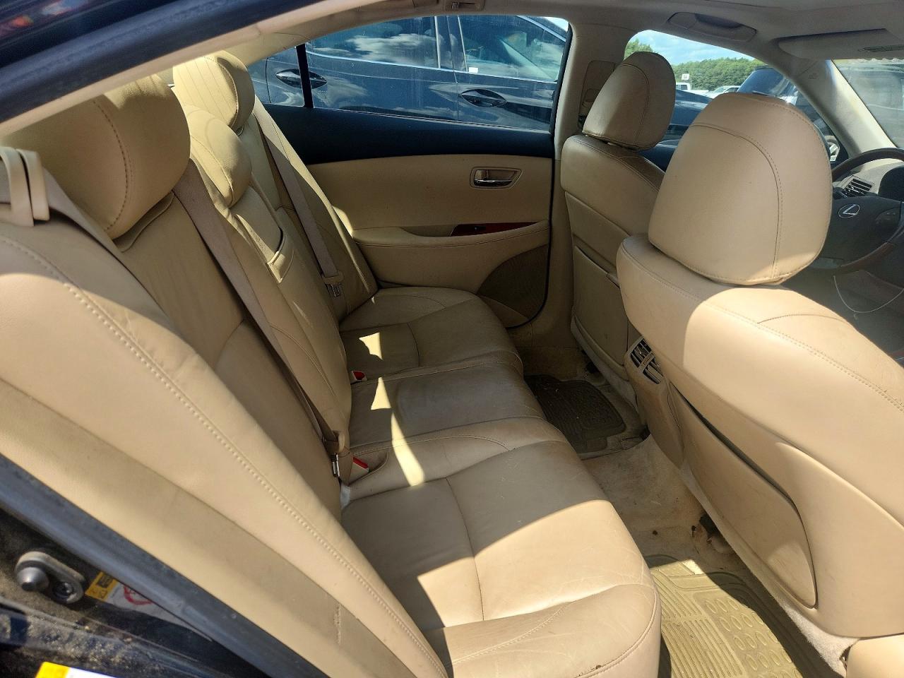 2008 Lexus Es 350 Black vin: JTHBJ46G682253940
