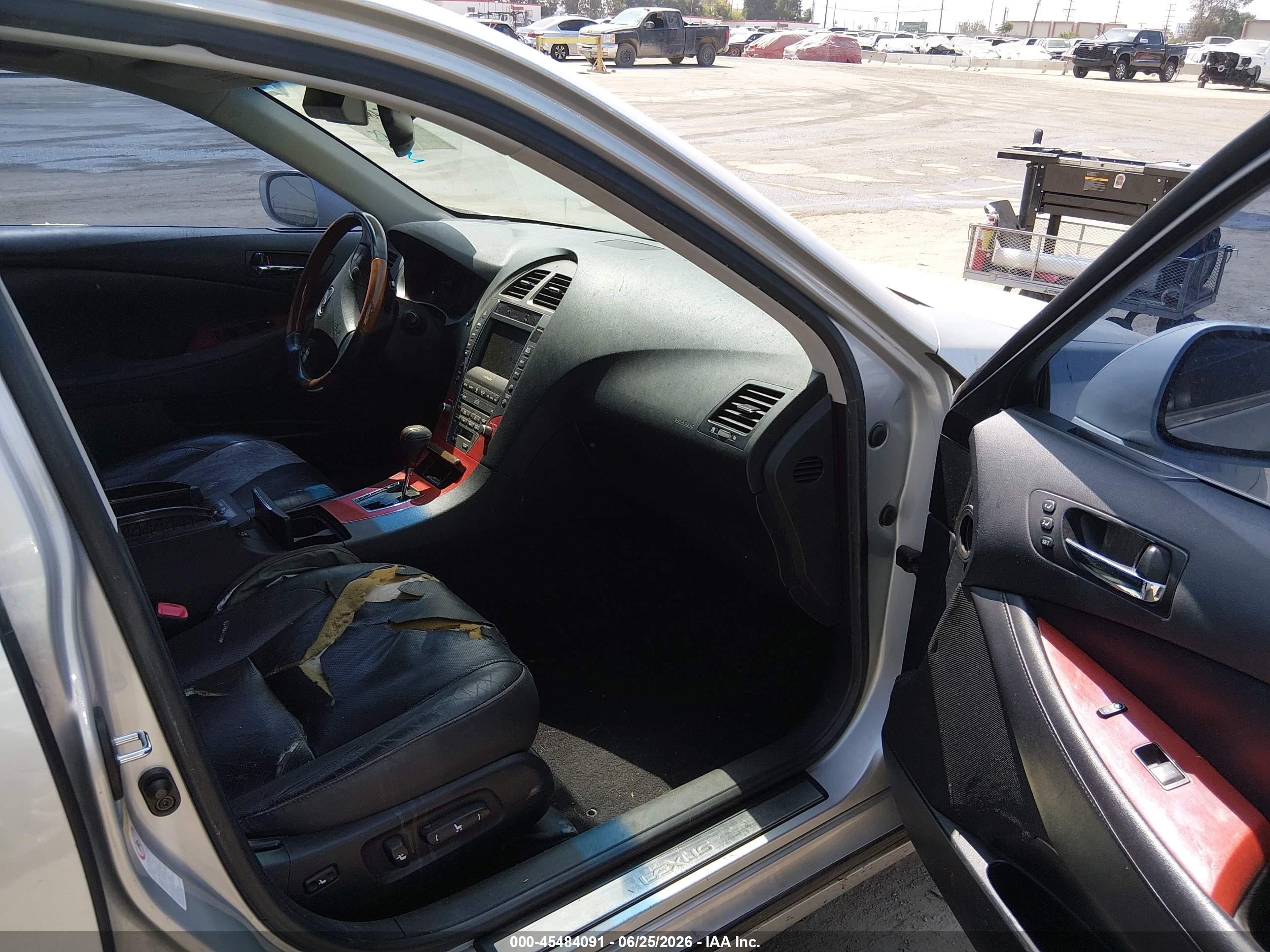 2008 Lexus Es 350   Silver vin: JTHBJ46G682255073