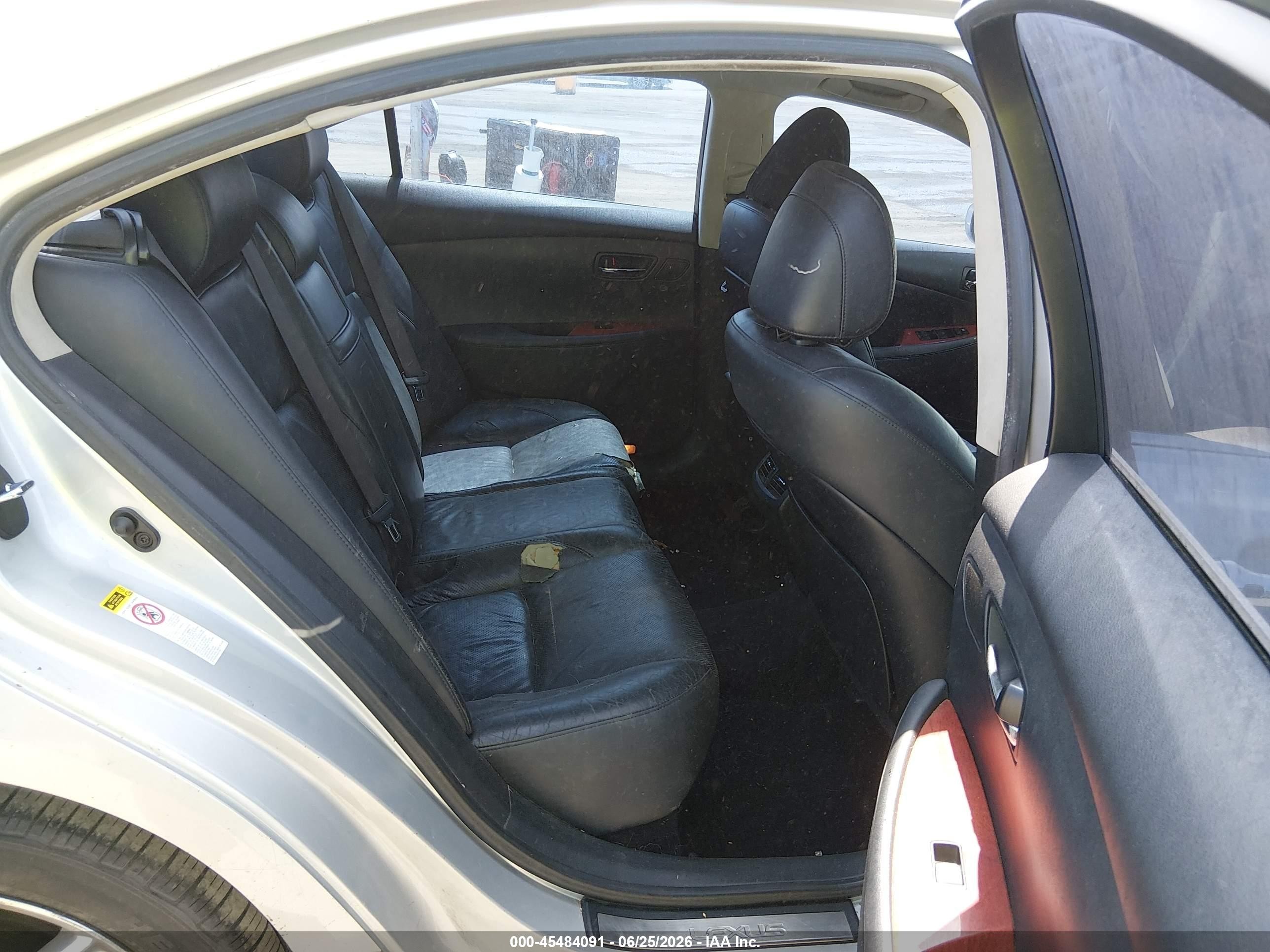 2008 Lexus Es 350   Silver vin: JTHBJ46G682255073