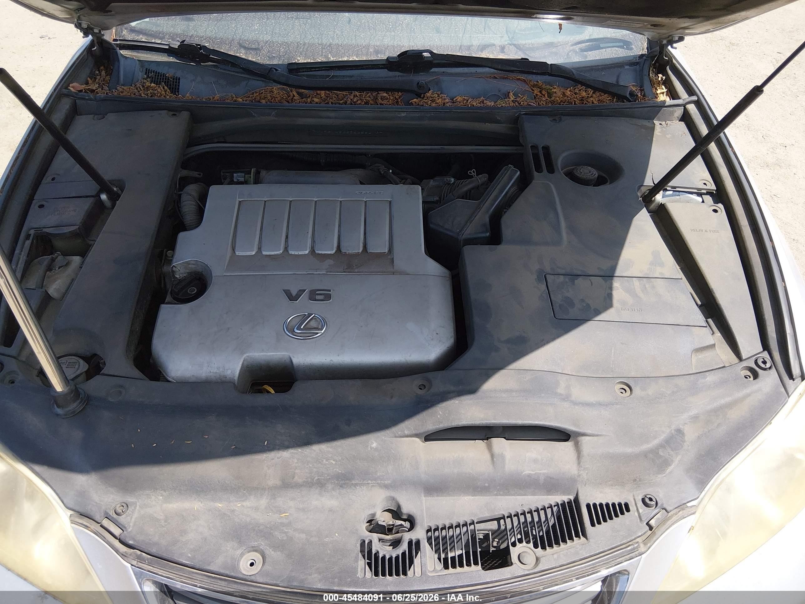 2008 Lexus Es 350   Silver vin: JTHBJ46G682255073