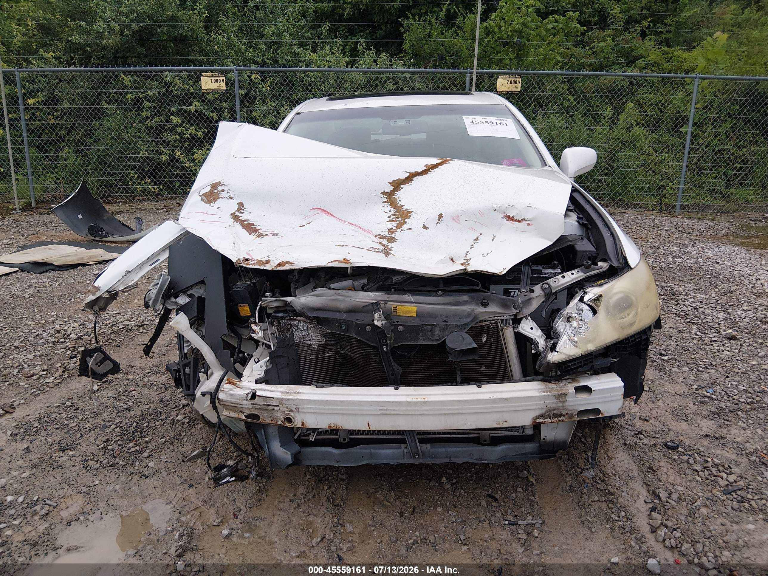 2008 Lexus Es 350   Белый vin: JTHBJ46G682256708