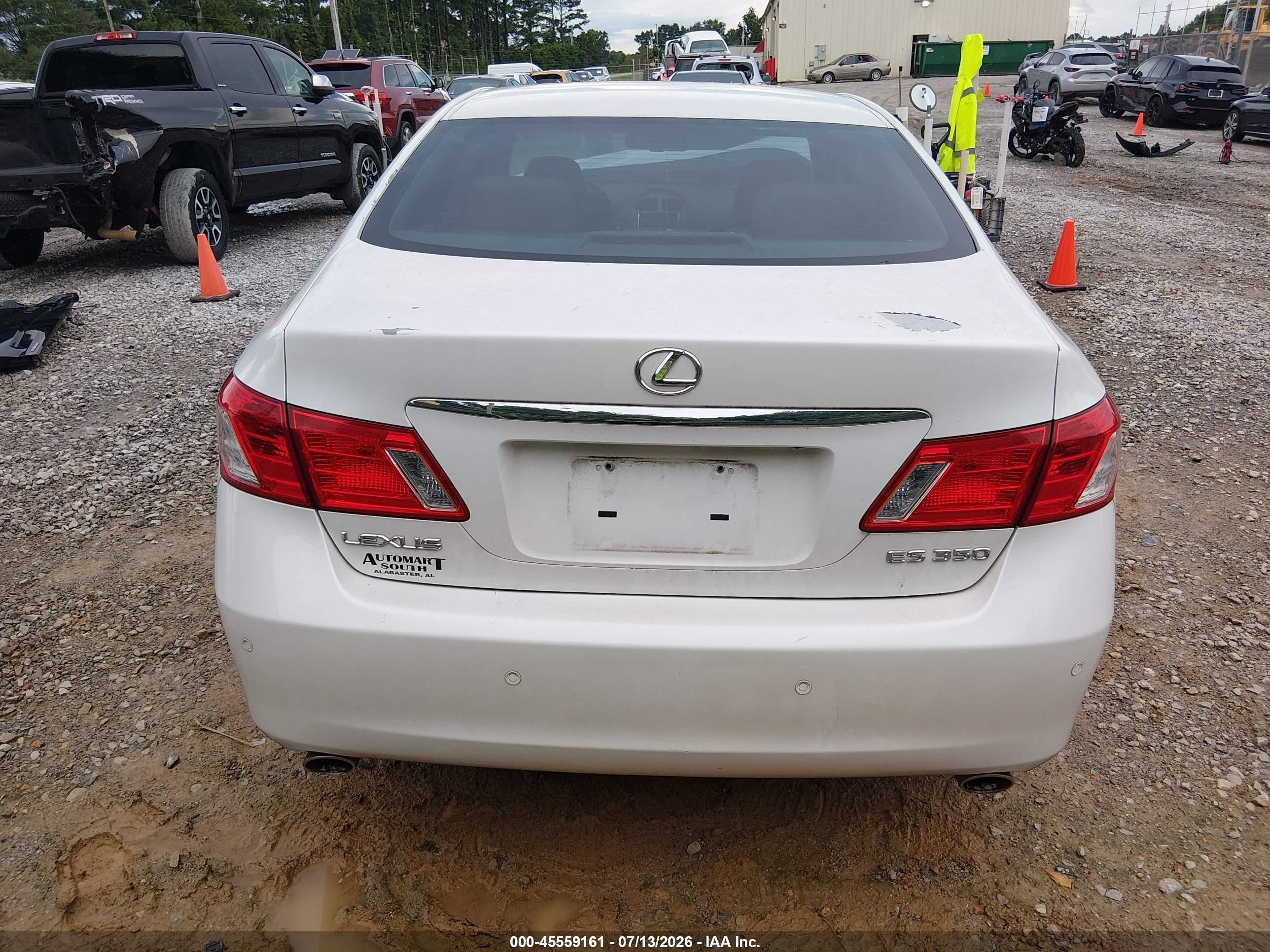2008 Lexus Es 350   Белый vin: JTHBJ46G682256708