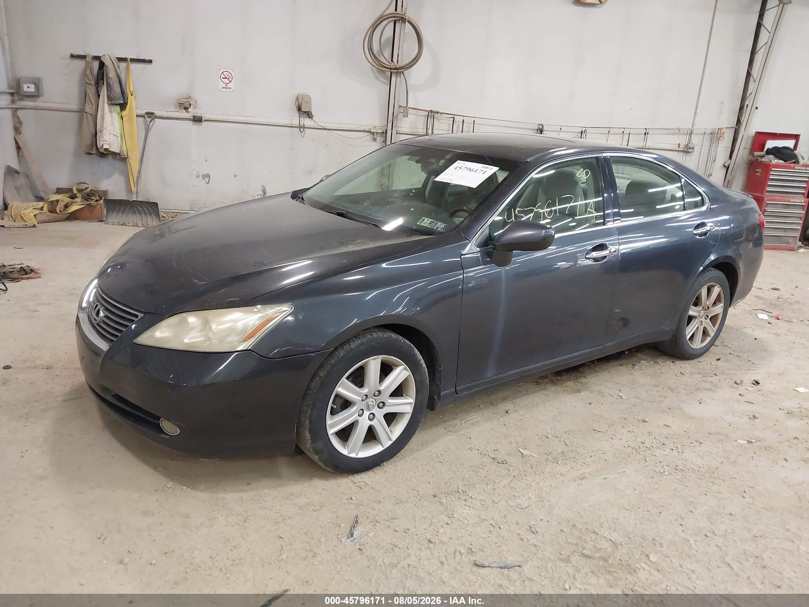 2008 Lexus Es 350 Gray vin: JTHBJ46G682267529