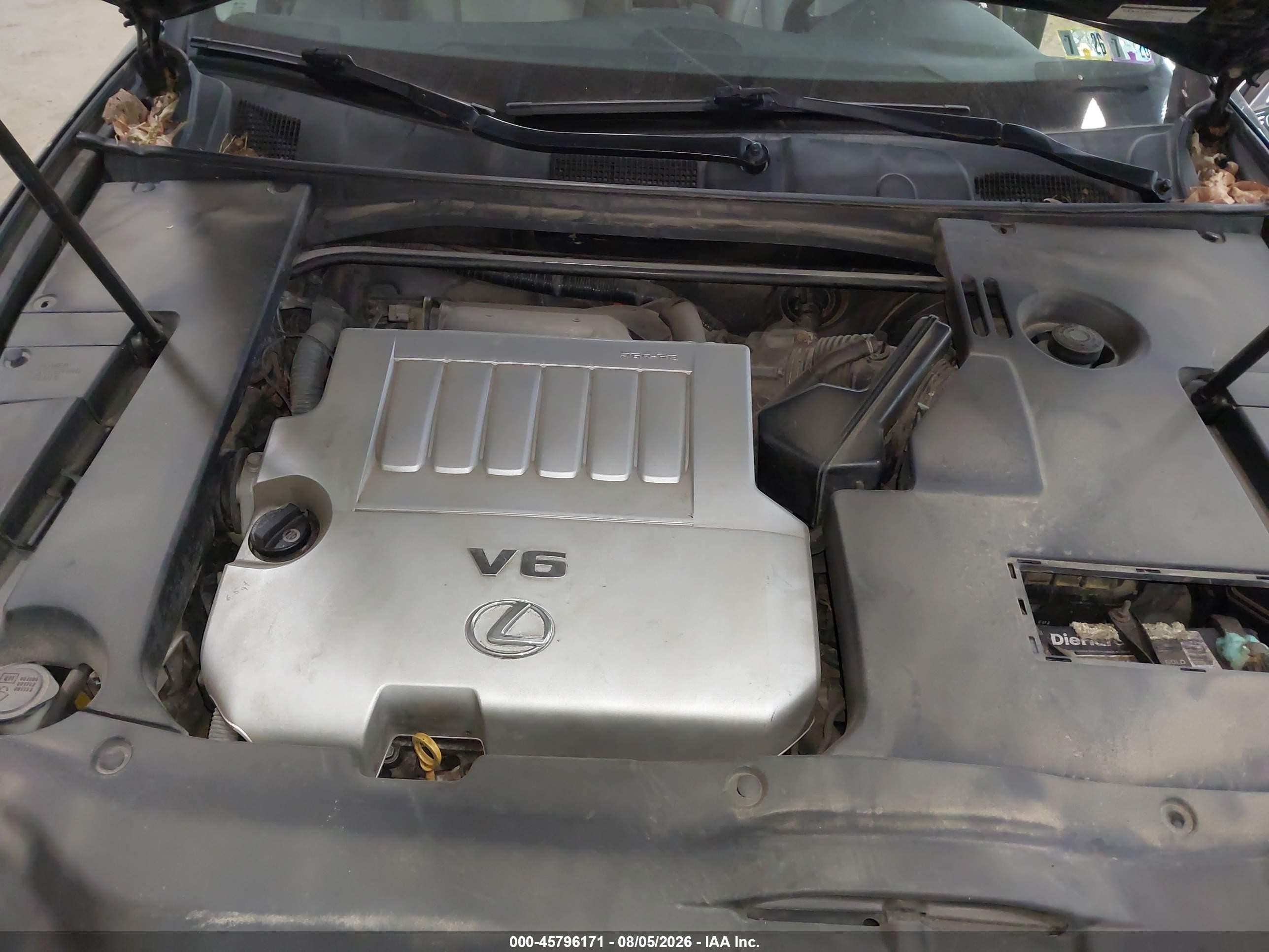 2008 Lexus Es 350 Gray vin: JTHBJ46G682267529