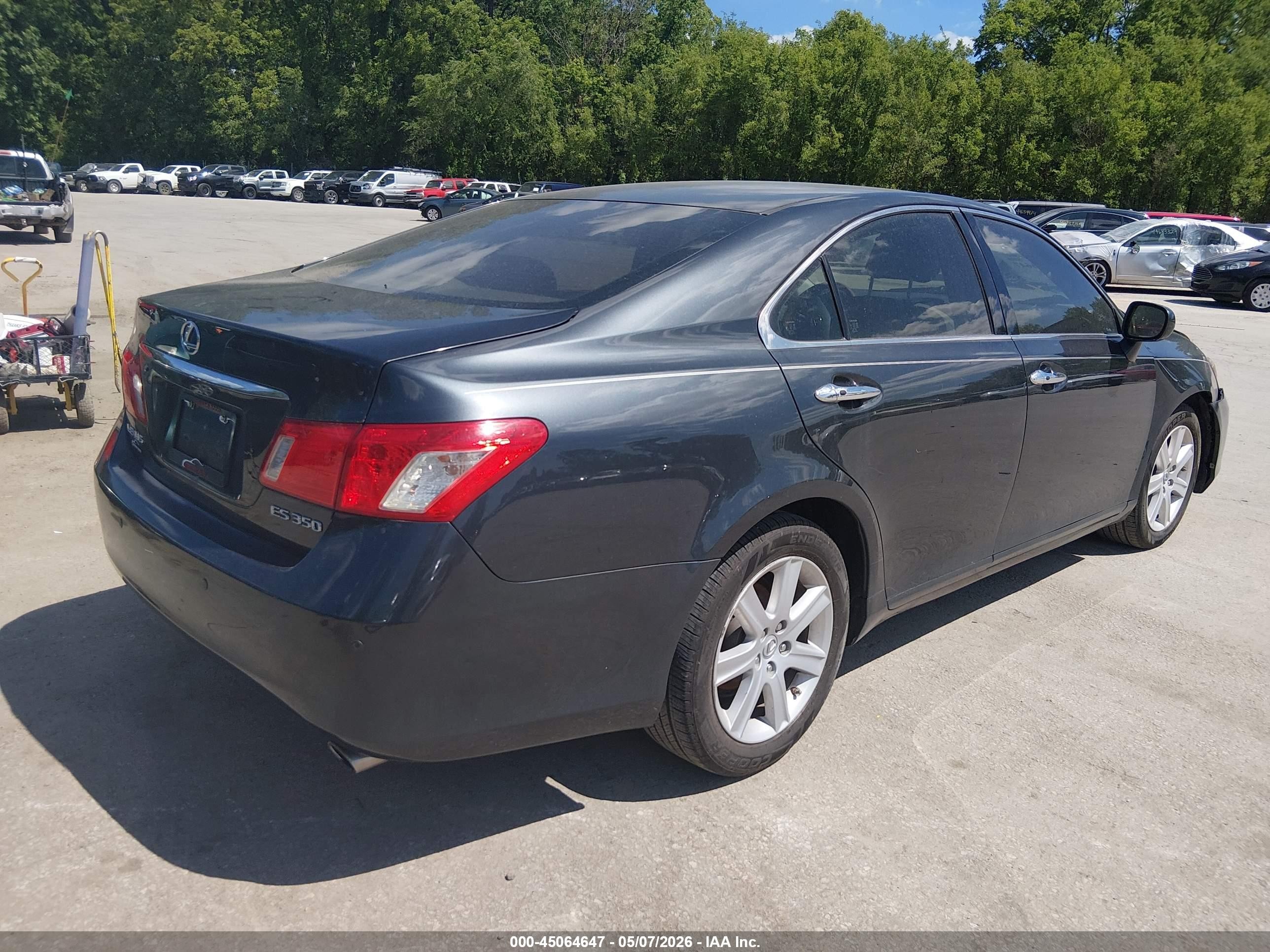 2009 Lexus Es 350   Gray vin: JTHBJ46G692276510