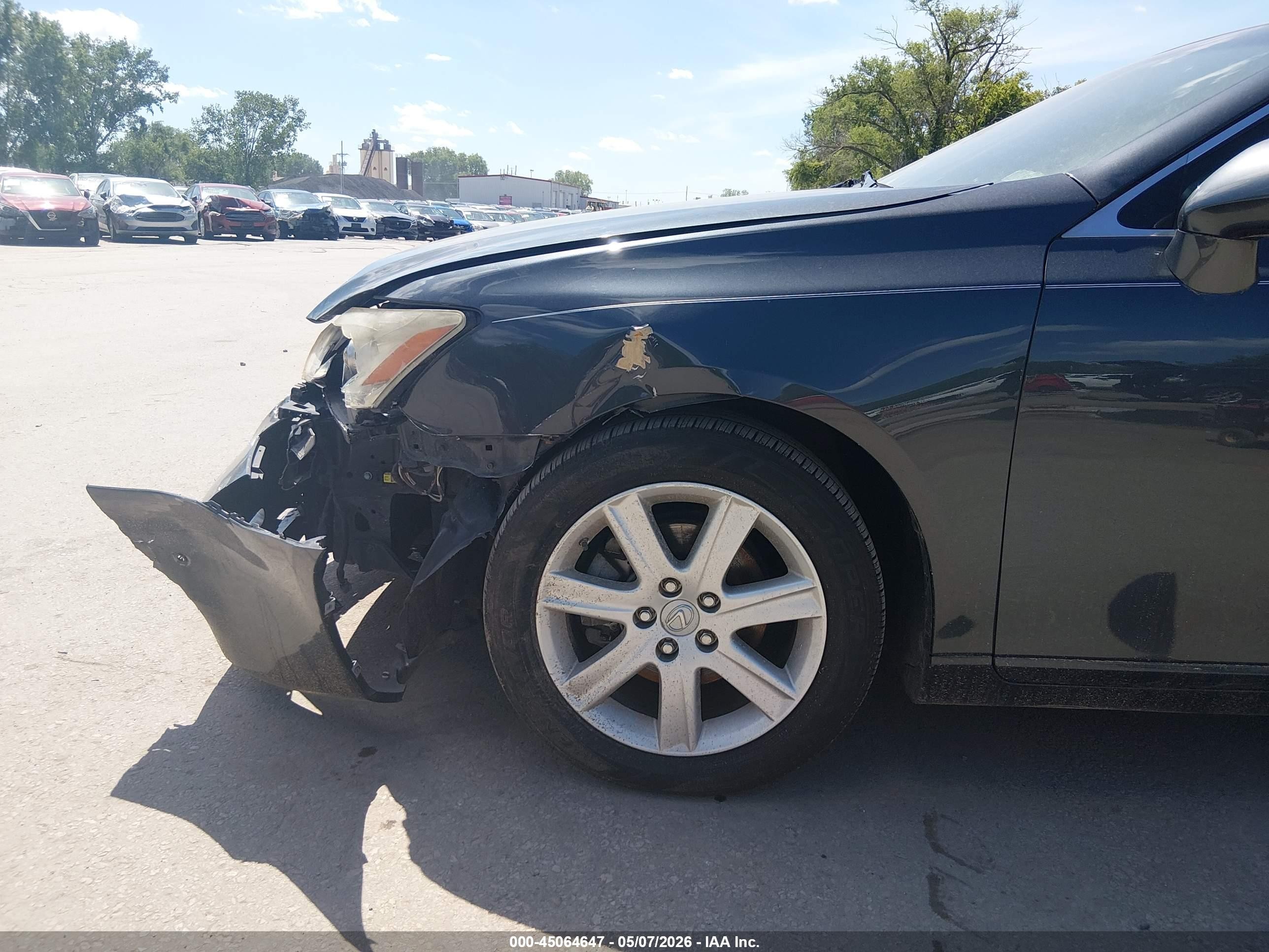 2009 Lexus Es 350   Gray vin: JTHBJ46G692276510