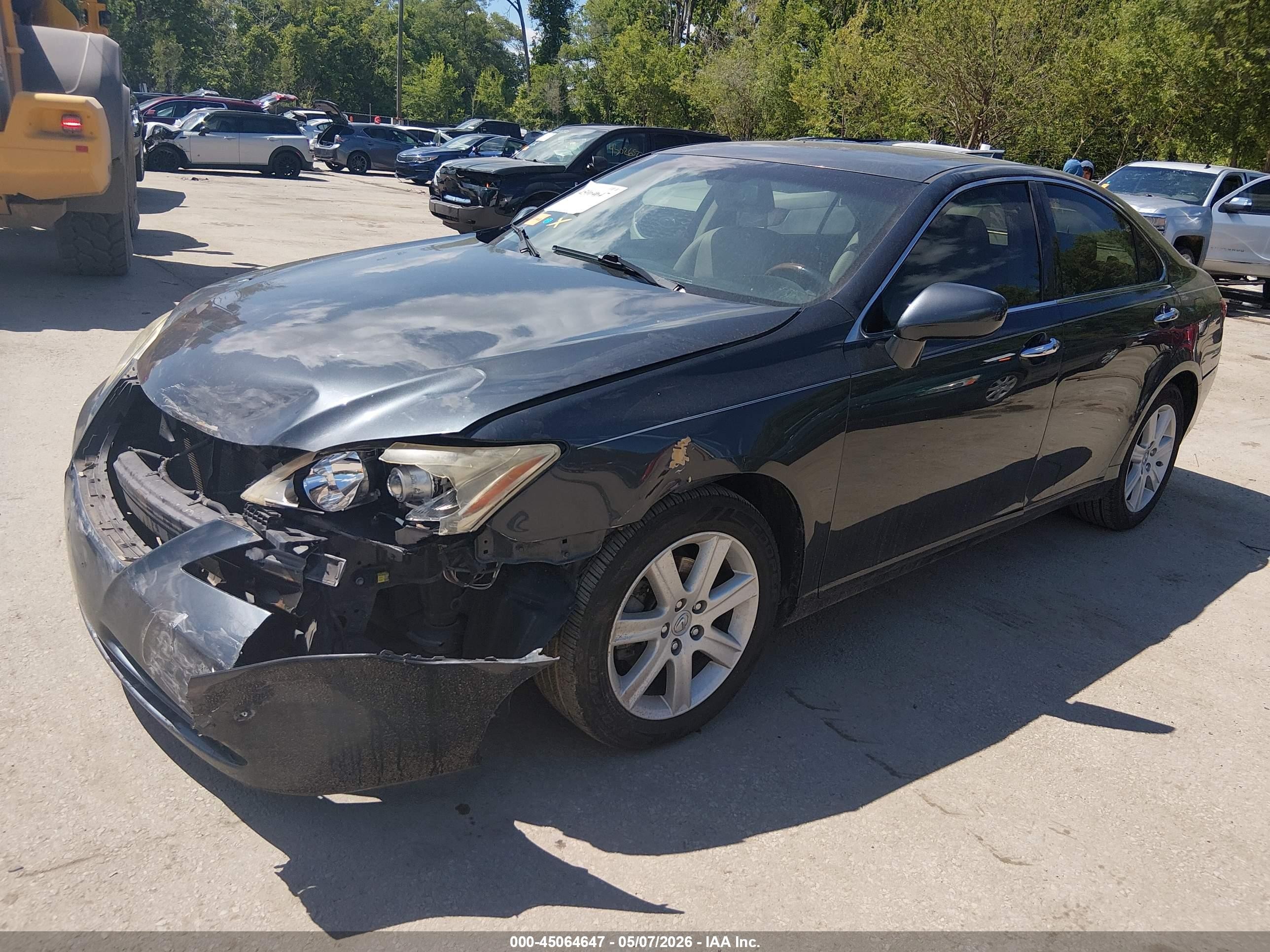 2009 Lexus Es 350   Gray vin: JTHBJ46G692276510
