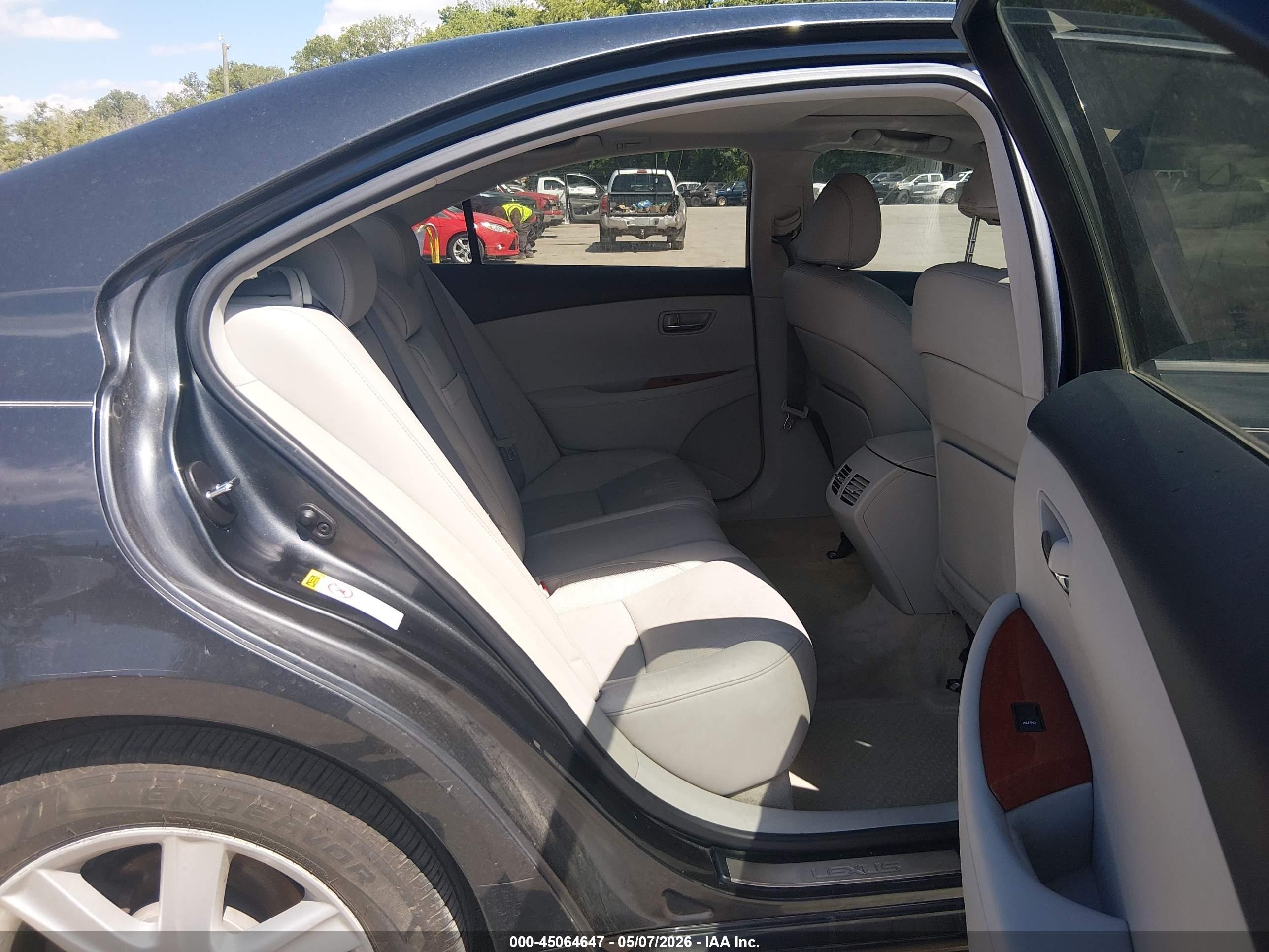 2009 Lexus Es 350   Gray vin: JTHBJ46G692276510