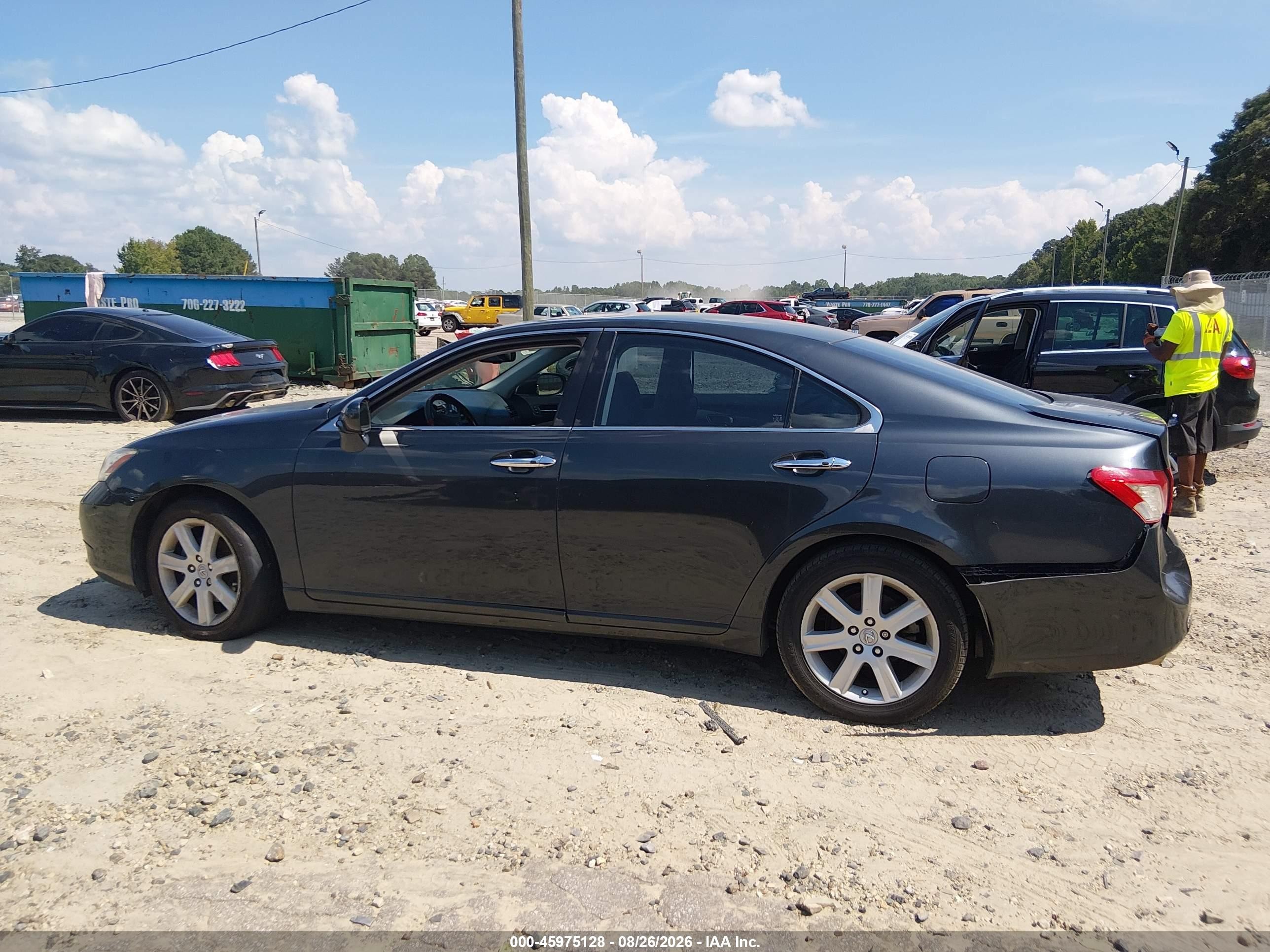 2009 Lexus Es 350   Gray vin: JTHBJ46G692299690