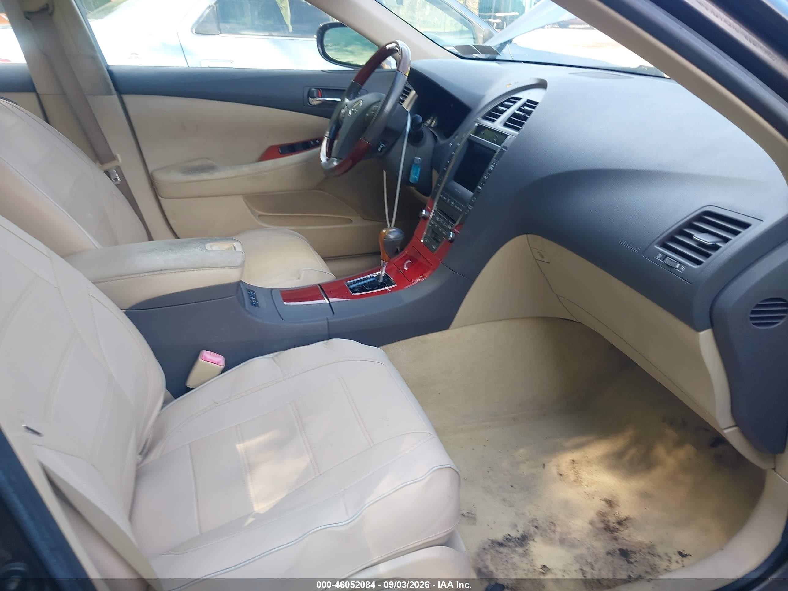 2009 Lexus Es 350   Gray vin: JTHBJ46G692301034