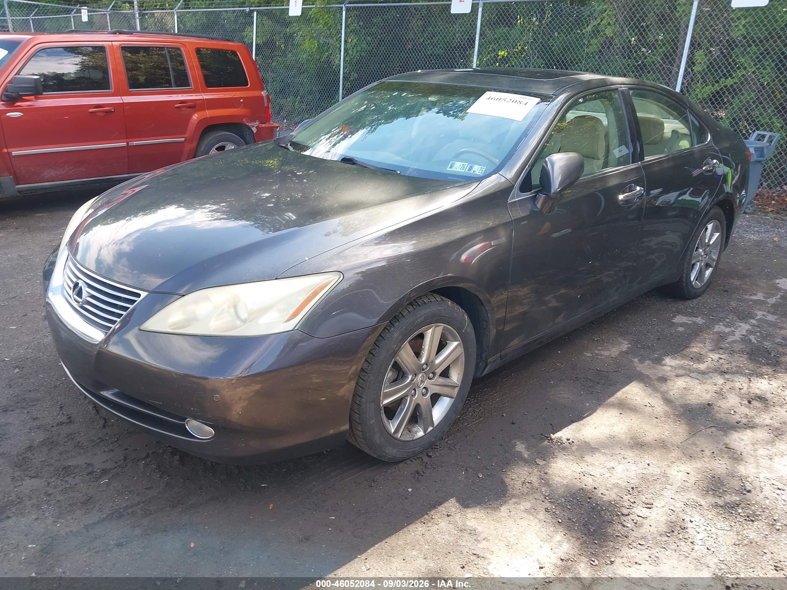 2009 Lexus Es 350   Gray vin: JTHBJ46G692301034