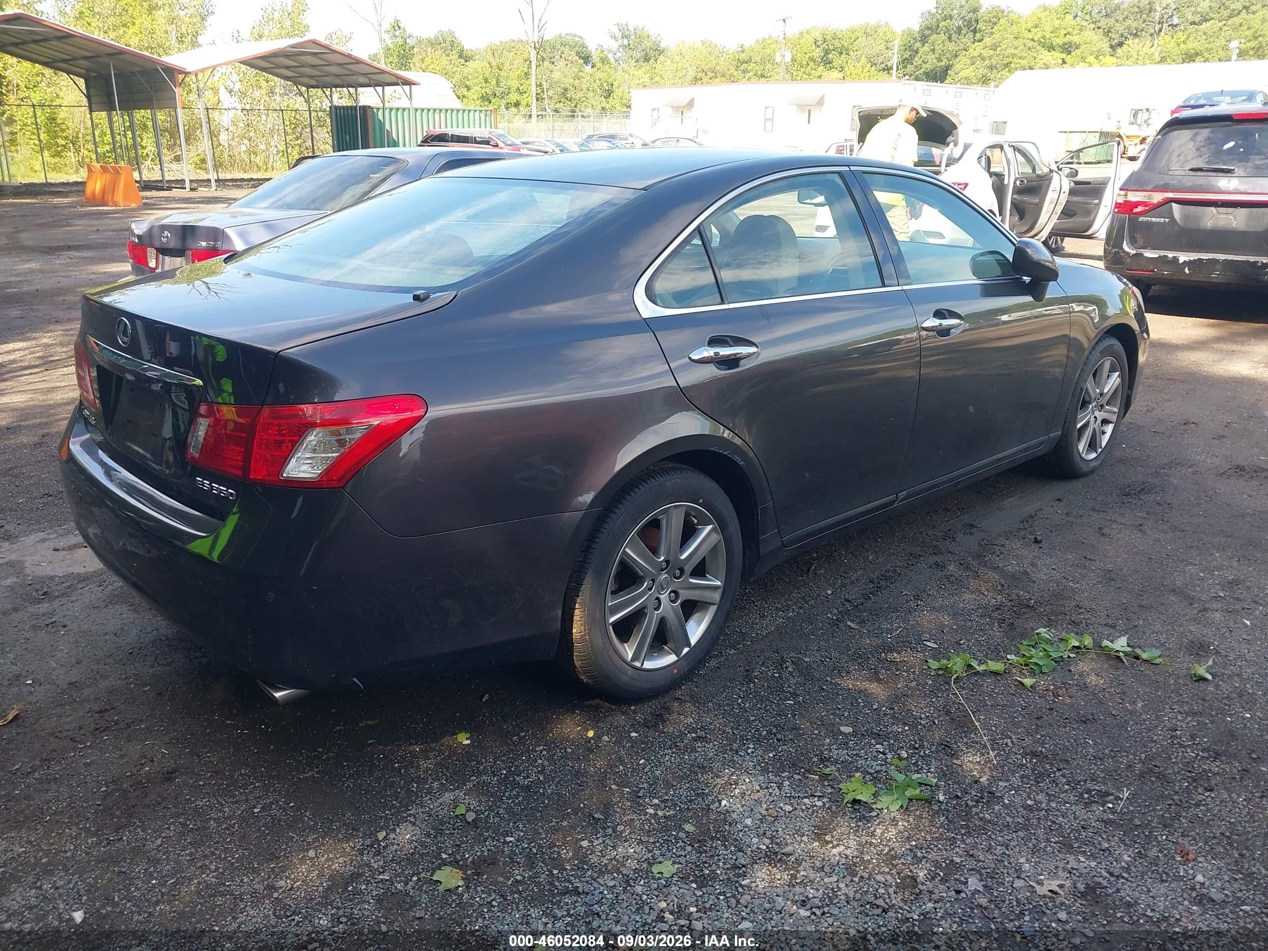 2009 Lexus Es 350   Gray vin: JTHBJ46G692301034