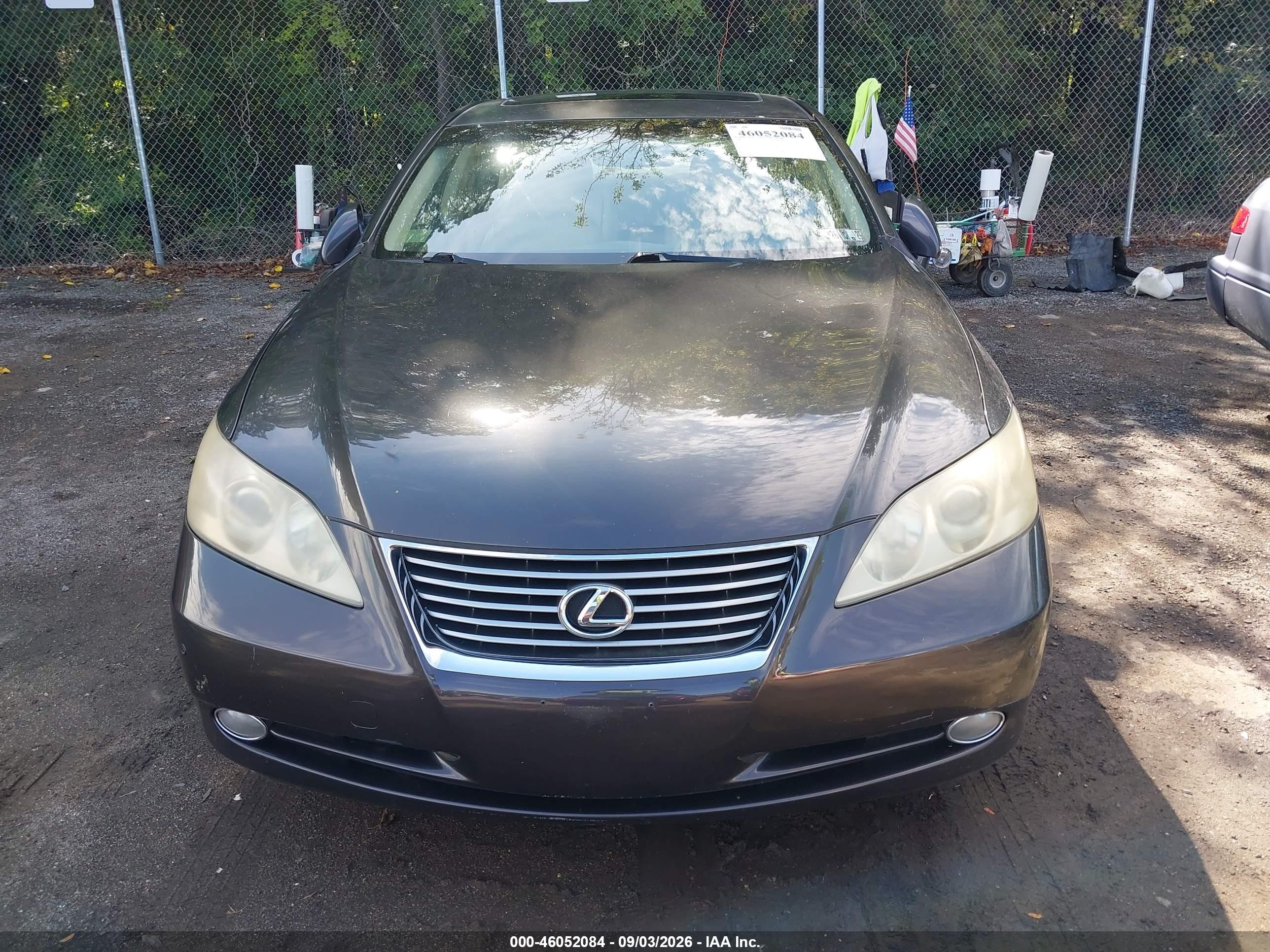 2009 Lexus Es 350   Gray vin: JTHBJ46G692301034