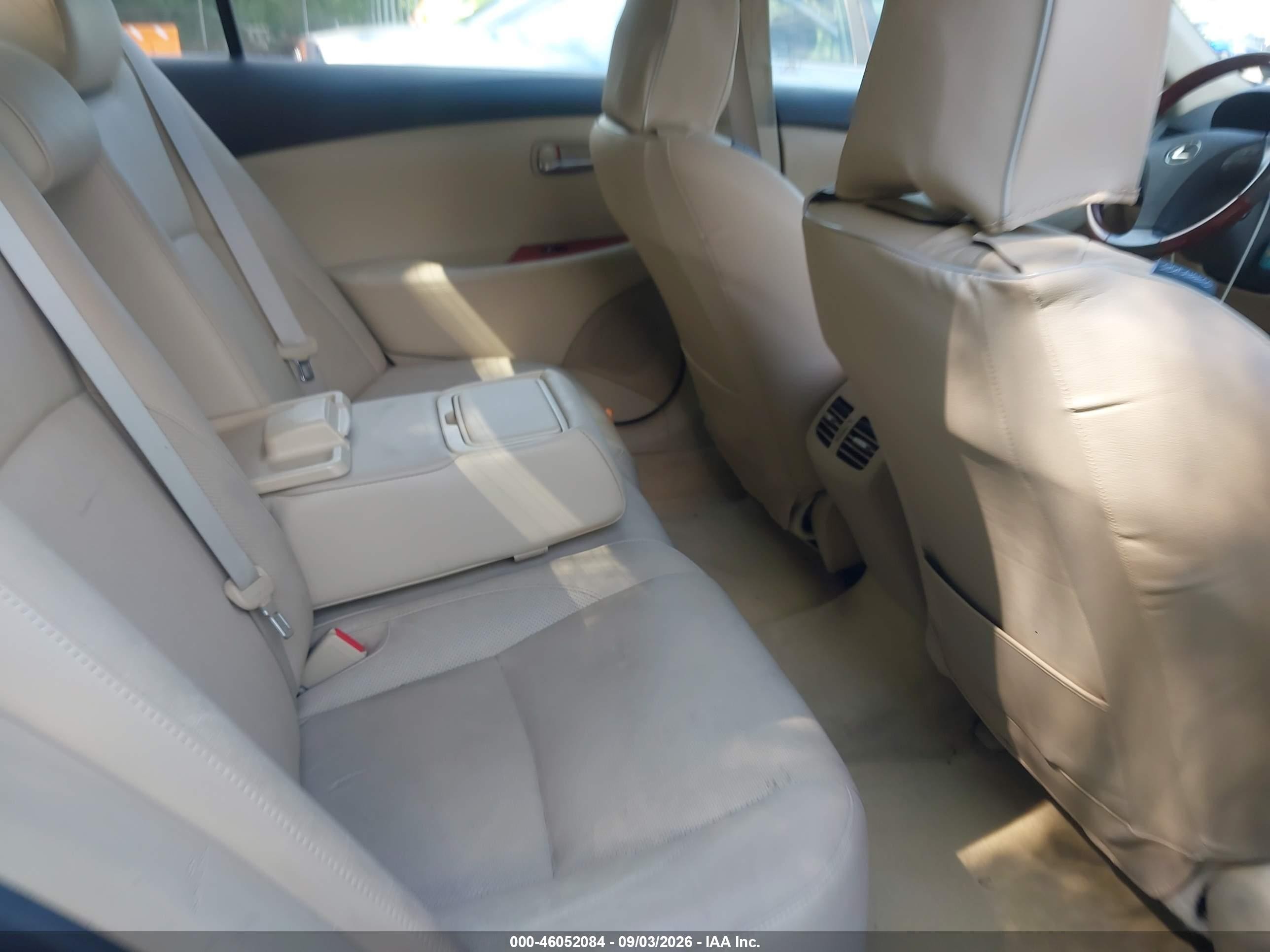 2009 Lexus Es 350   Gray vin: JTHBJ46G692301034