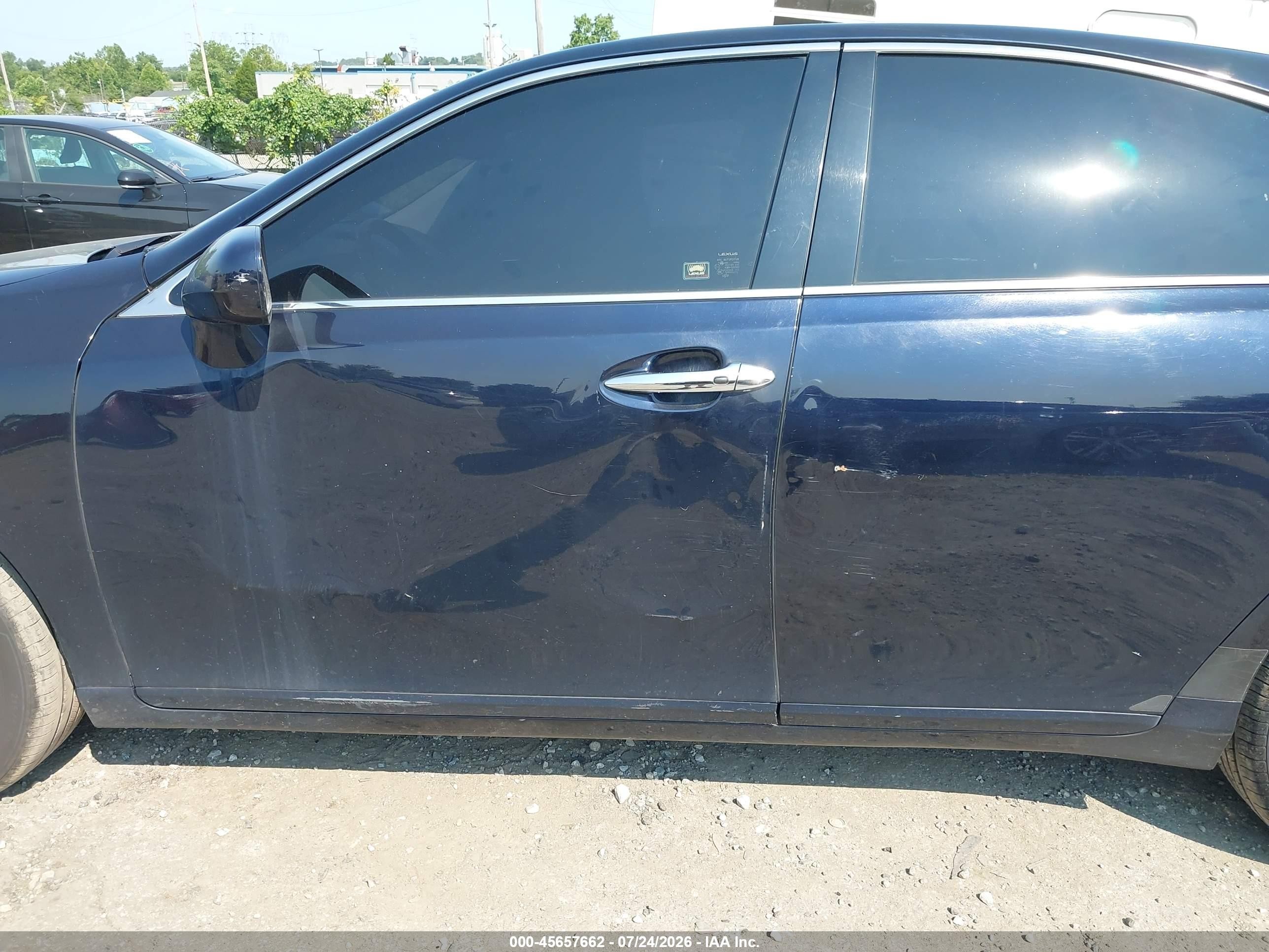 2009 Lexus Es 350   Dark Blue vin: JTHBJ46G692306959