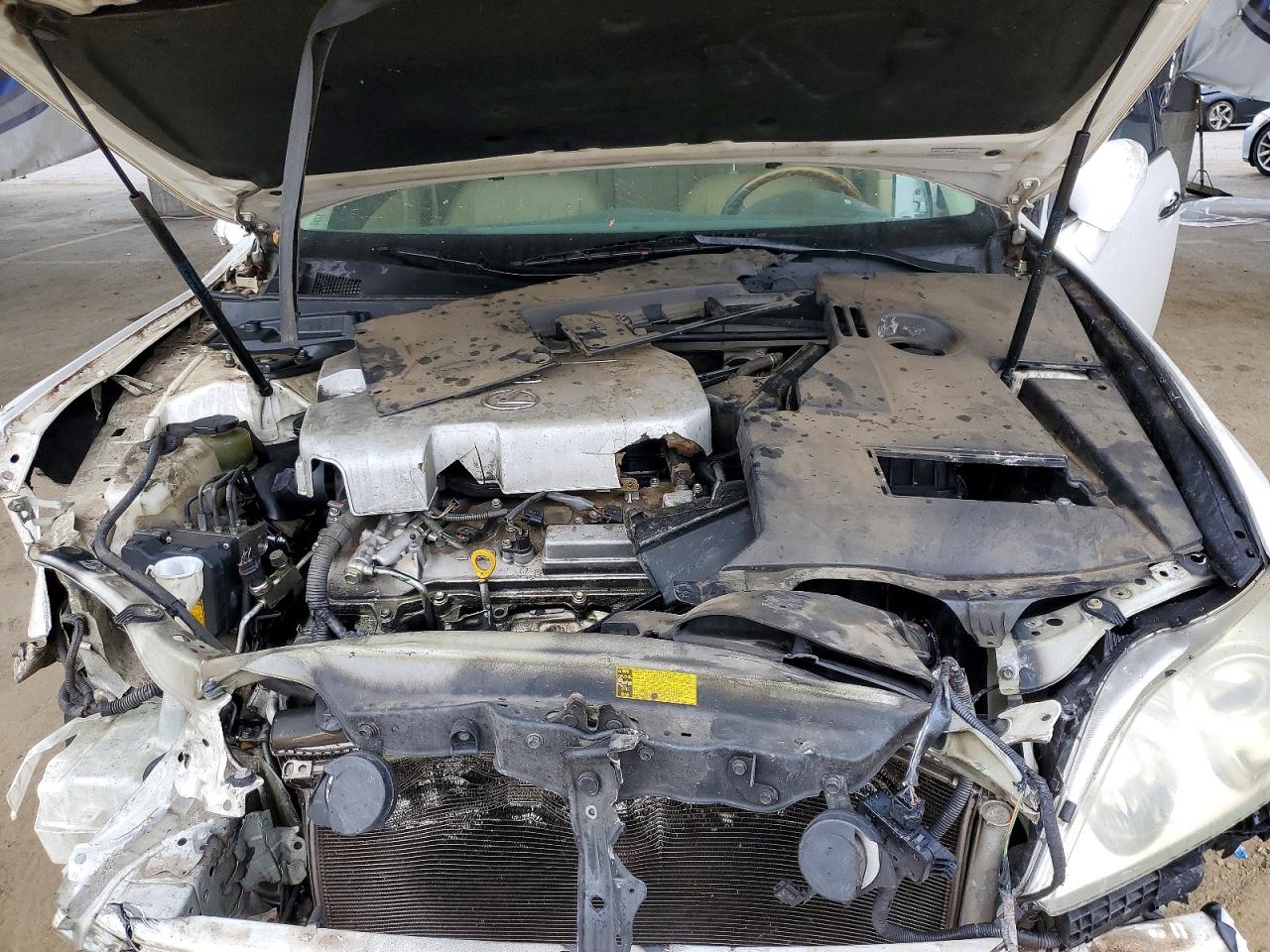 2009 Lexus Es 350 White vin: JTHBJ46G692309960