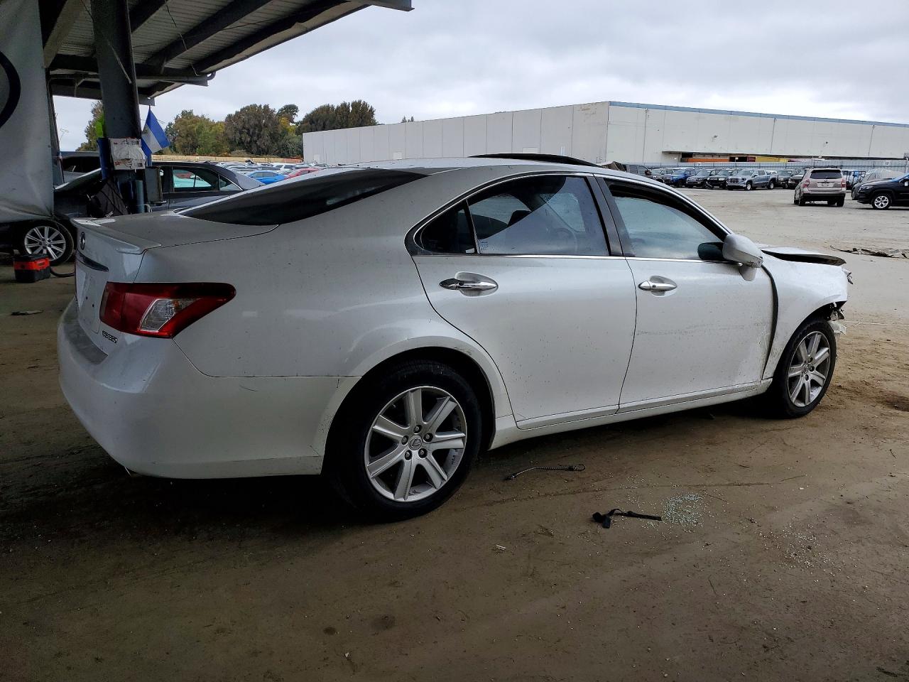 2009 Lexus Es 350 White vin: JTHBJ46G692309960