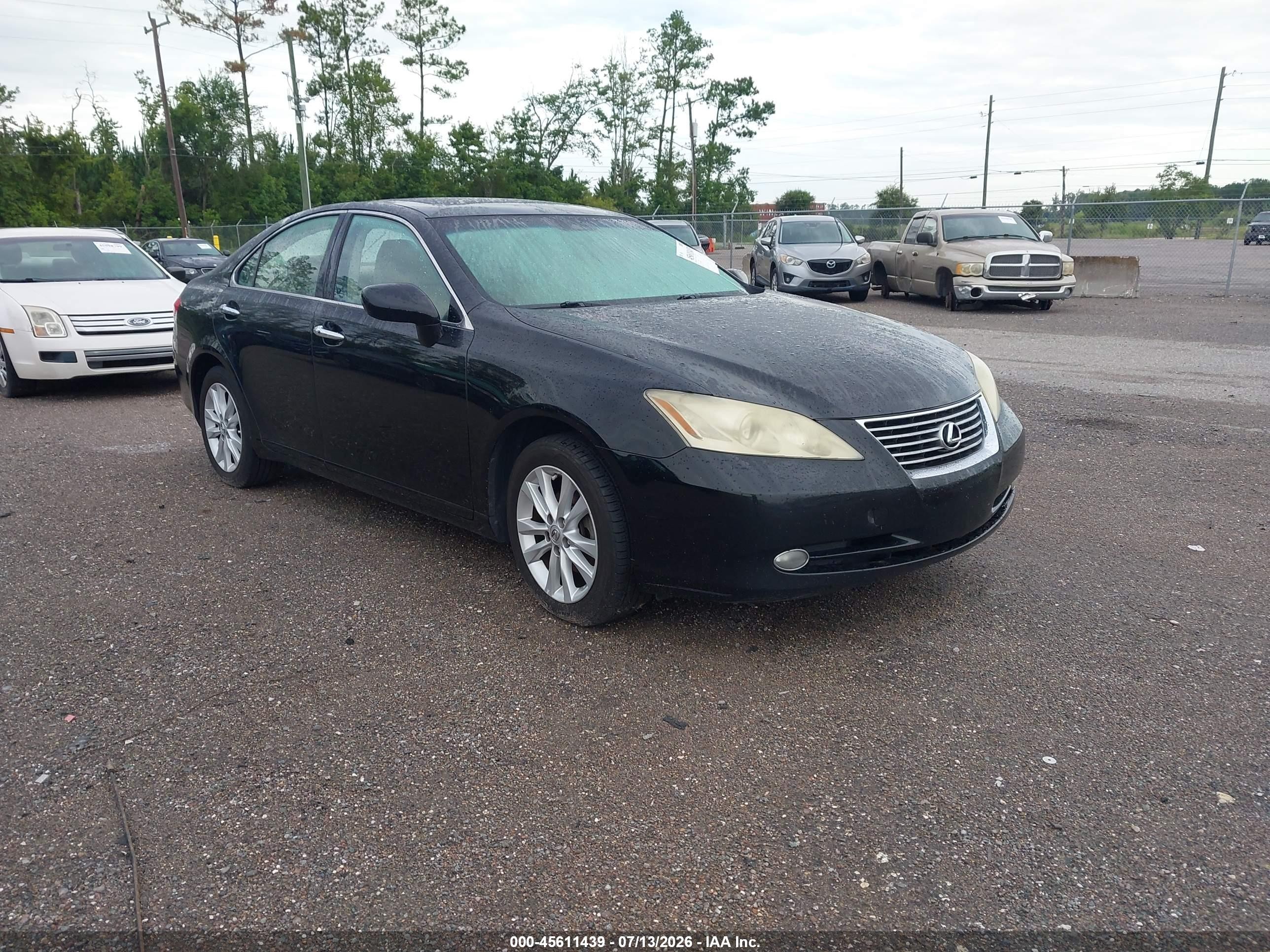 2009 Lexus Es 350   Черный vin: JTHBJ46G692310929