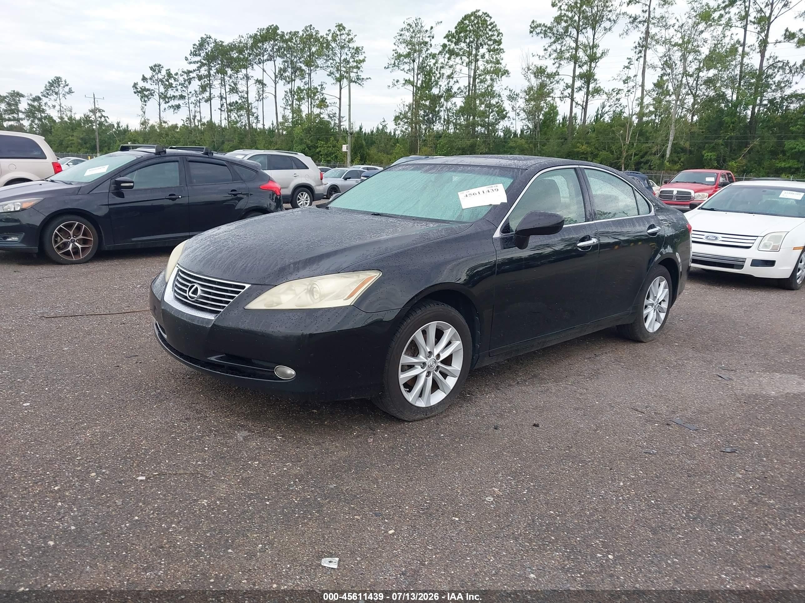 2009 Lexus Es 350   Черный vin: JTHBJ46G692310929