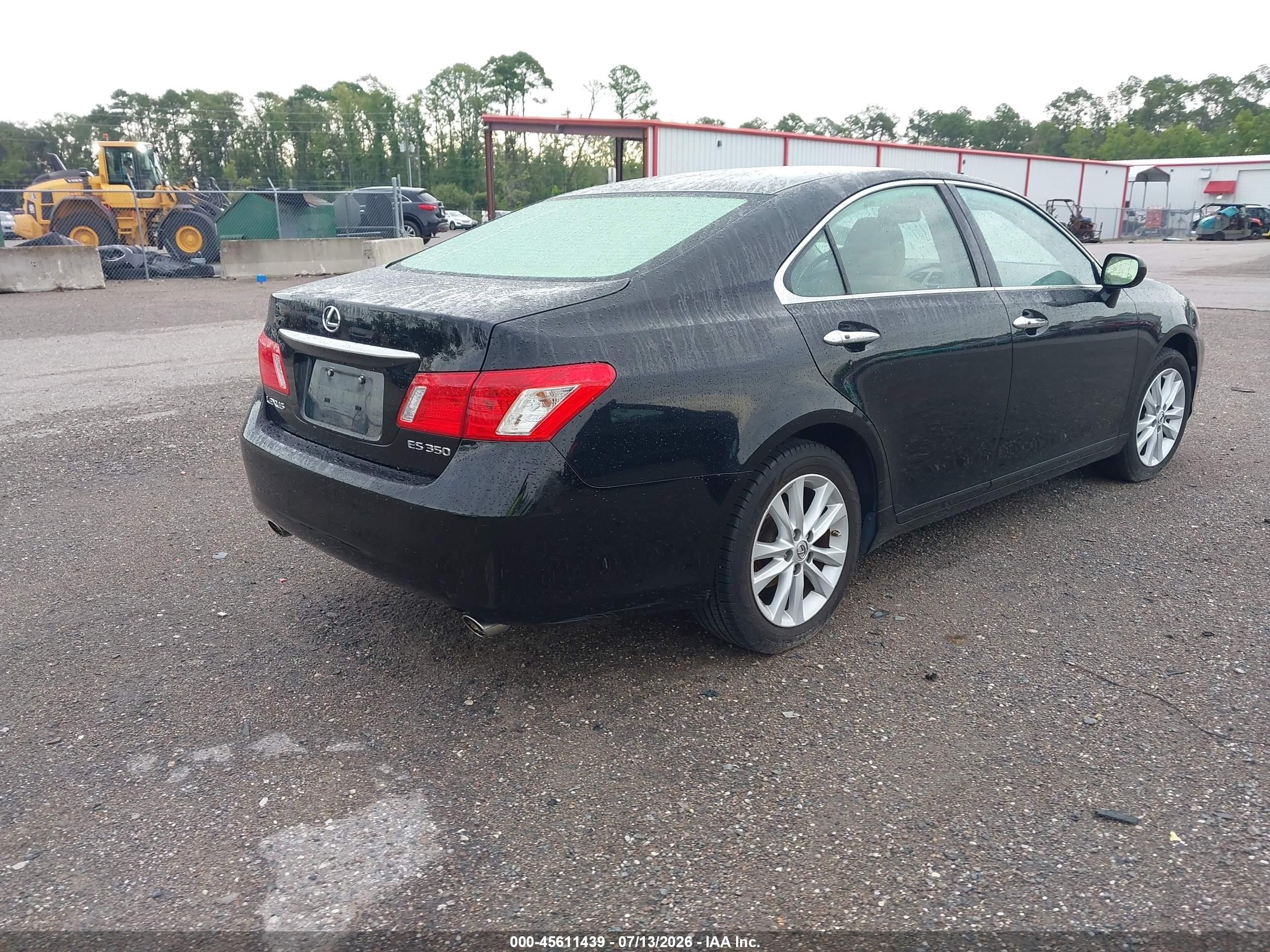 2009 Lexus Es 350   Черный vin: JTHBJ46G692310929