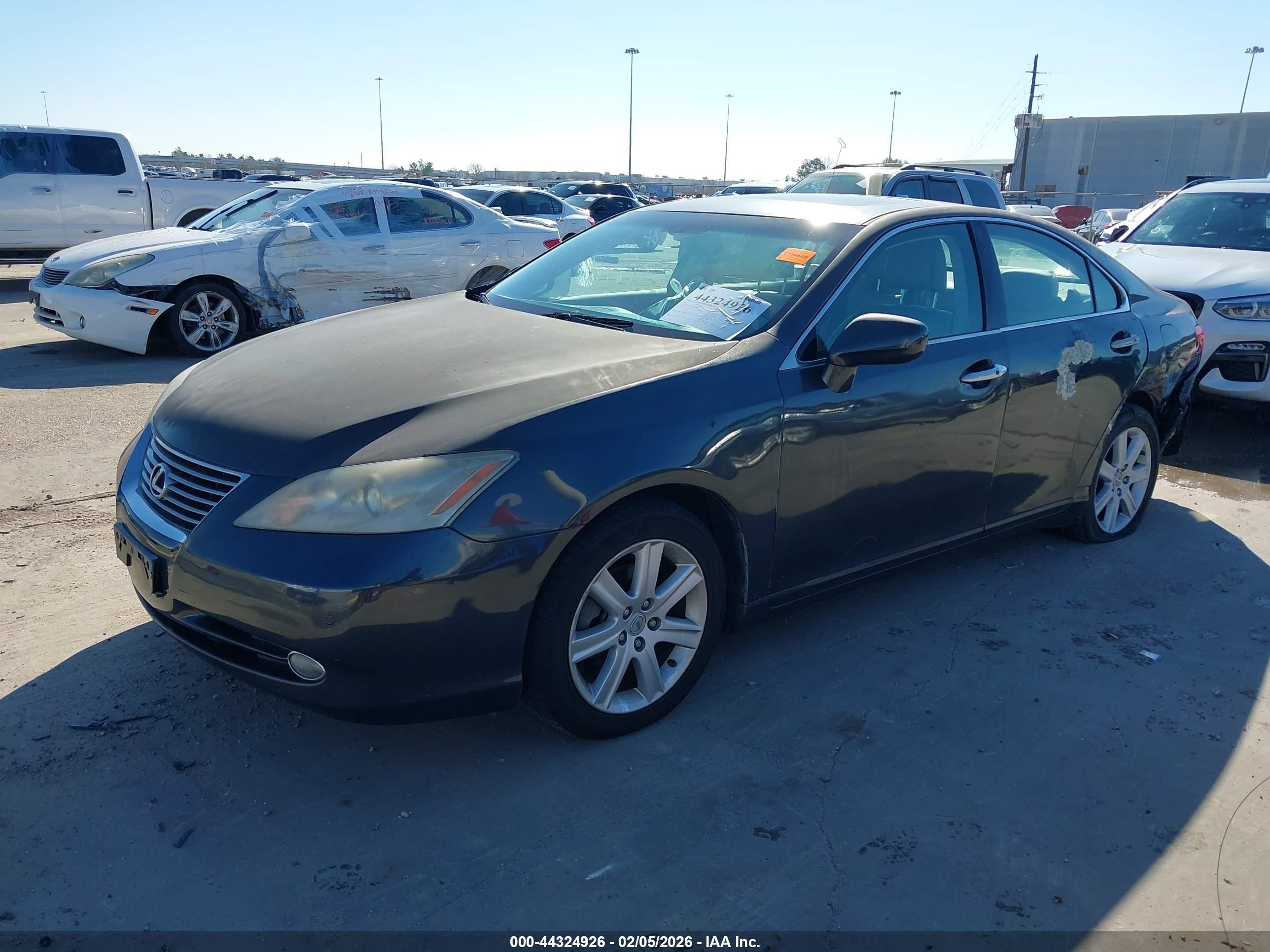 2009 Lexus Es 350   Серый vin: JTHBJ46G692323986