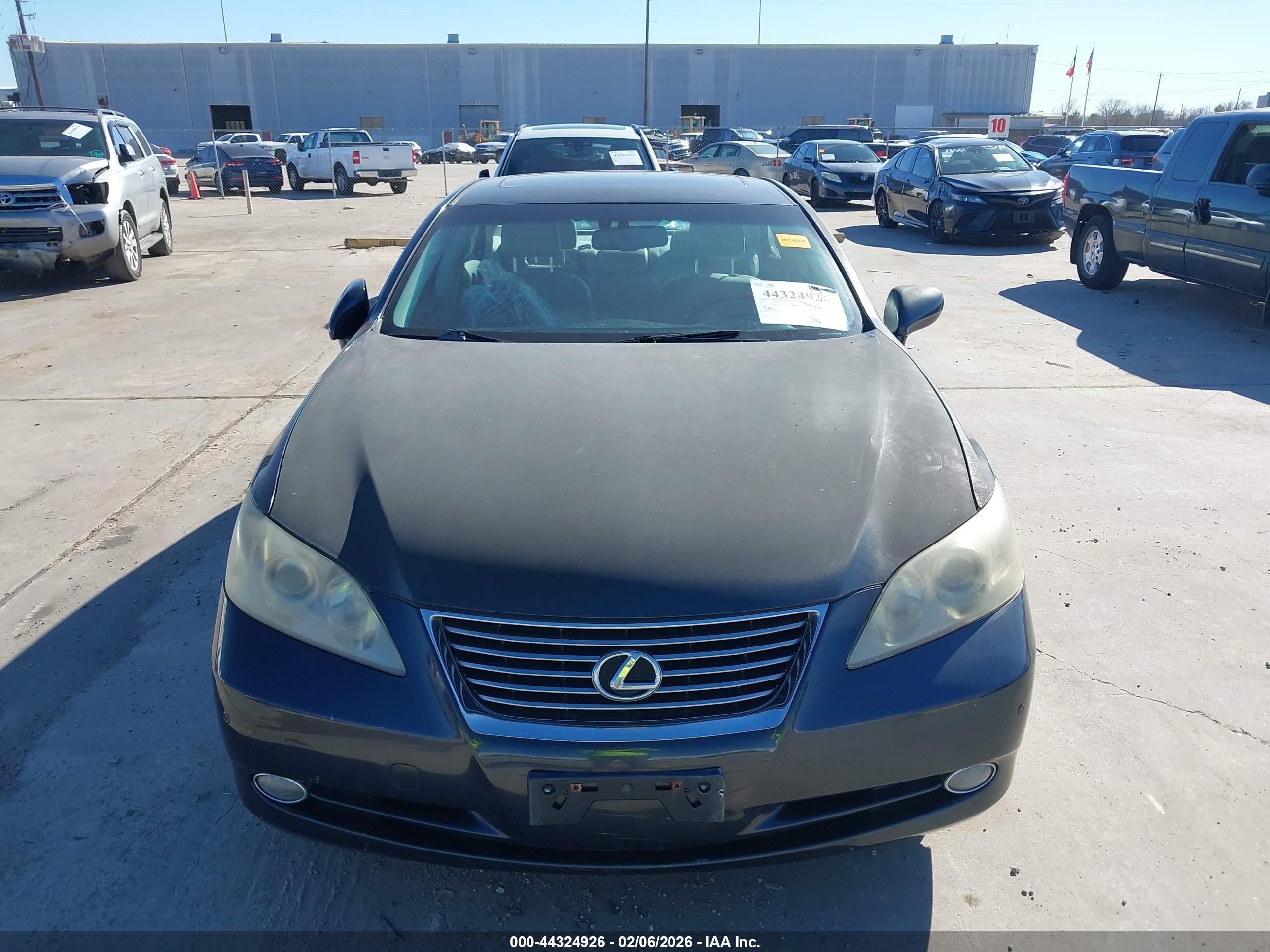 2009 Lexus Es 350   Серый vin: JTHBJ46G692323986