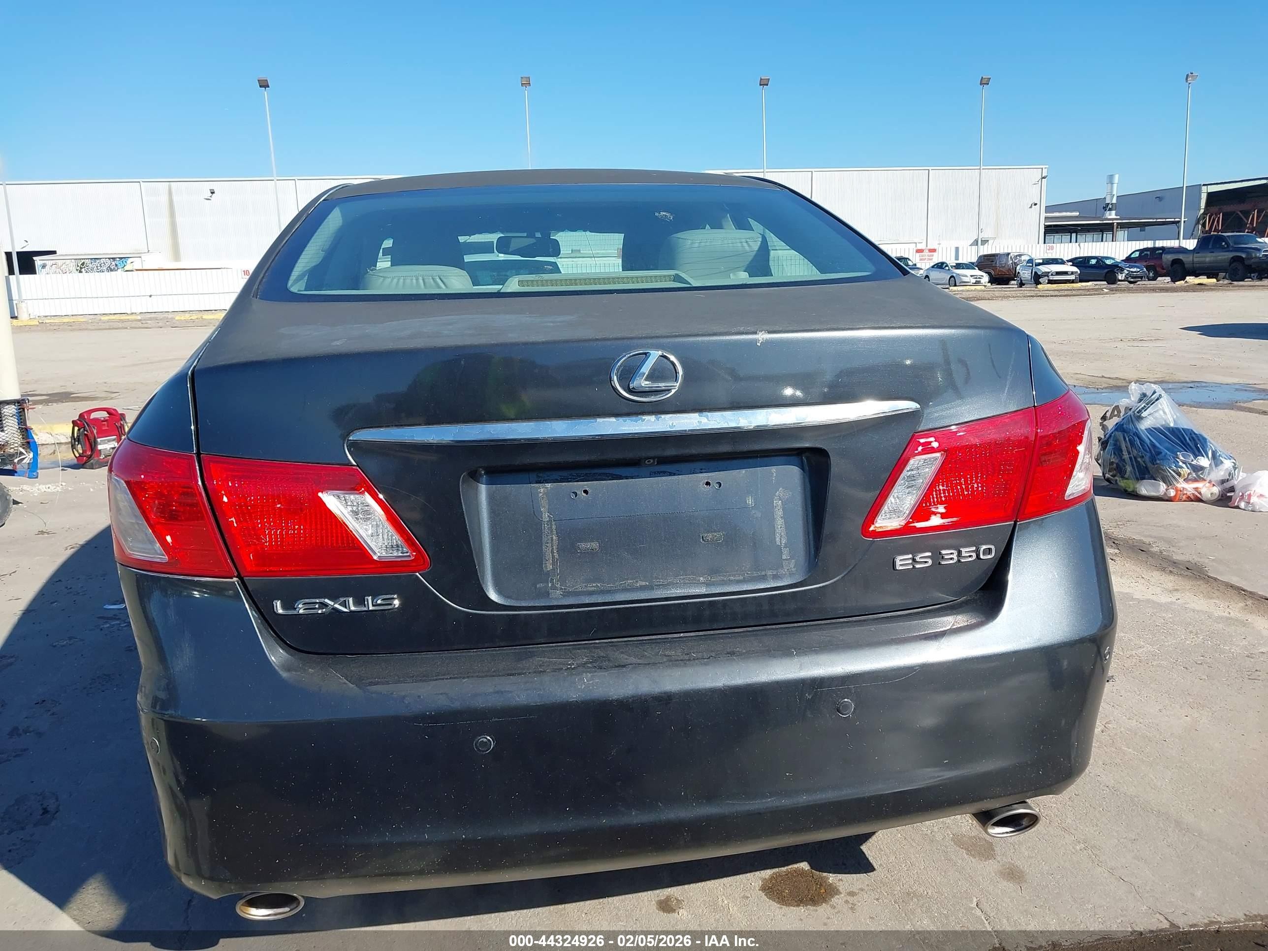 2009 Lexus Es 350   Серый vin: JTHBJ46G692323986