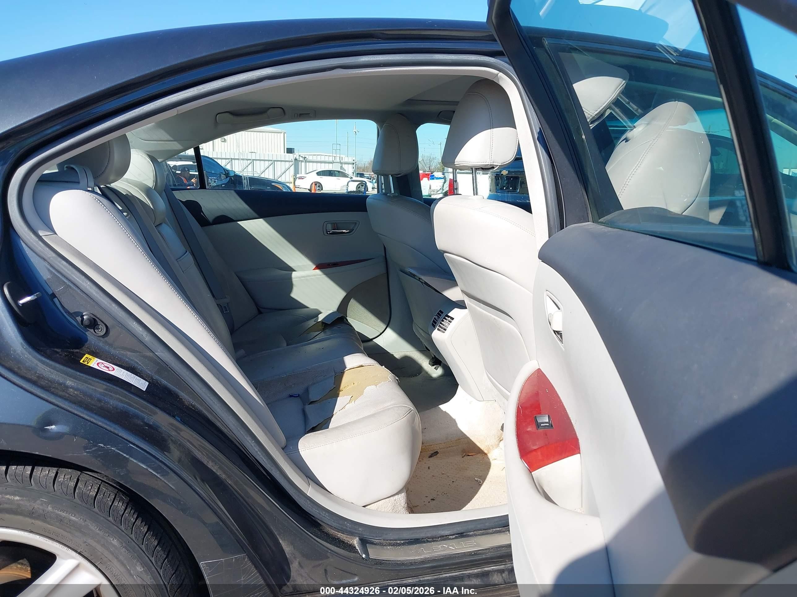 2009 Lexus Es 350   Серый vin: JTHBJ46G692323986
