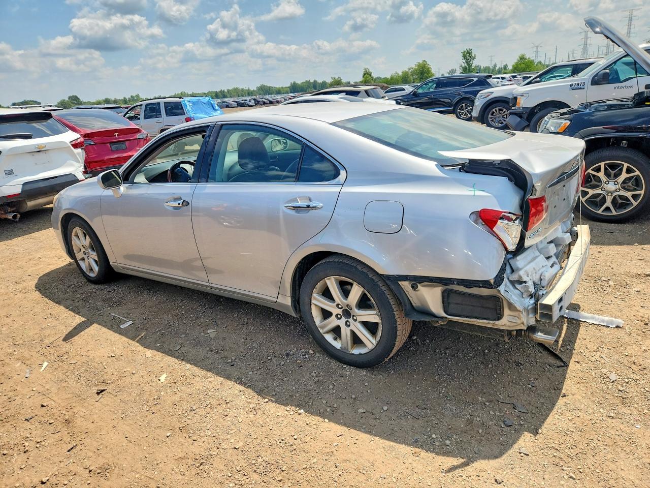 2009 Lexus Es 350 Silver vin: JTHBJ46G692324751