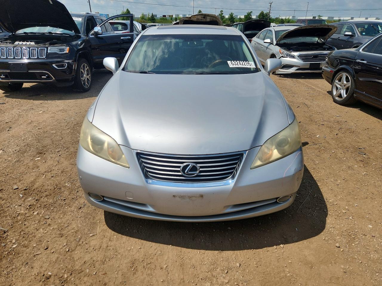 2009 Lexus Es 350 Silver vin: JTHBJ46G692324751