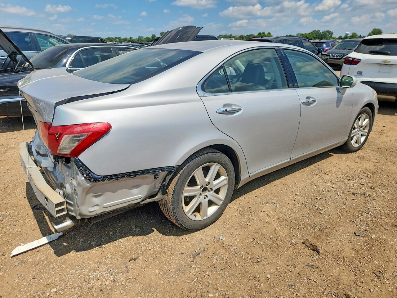 2009 Lexus Es 350 Silver vin: JTHBJ46G692324751