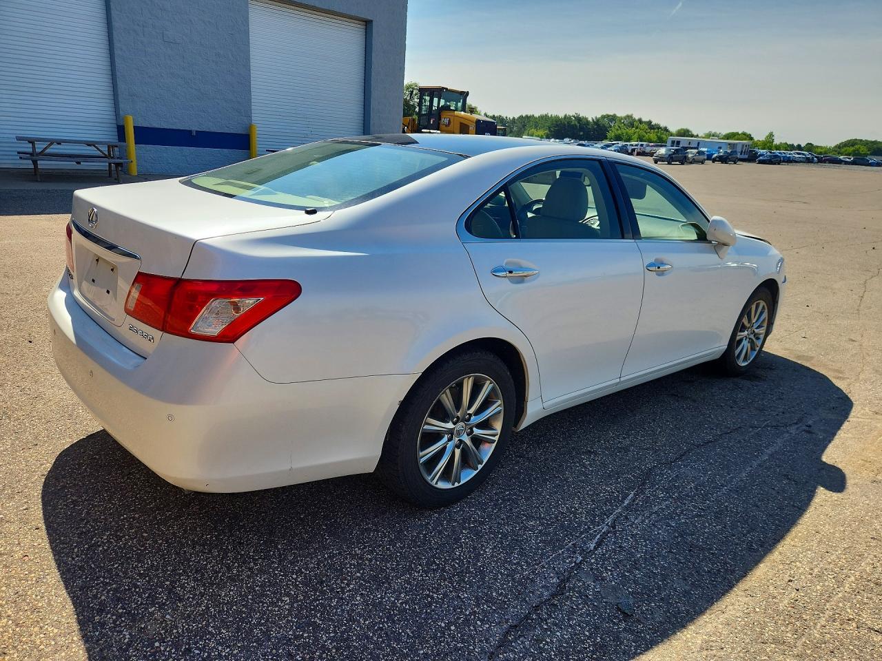 2009 Lexus Es 350 White vin: JTHBJ46G692335667
