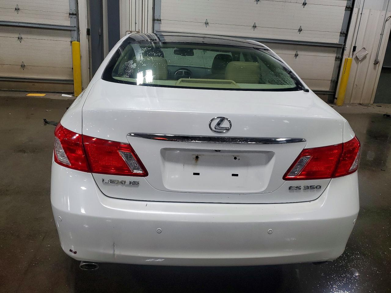 2009 Lexus Es 350 White vin: JTHBJ46G692335667