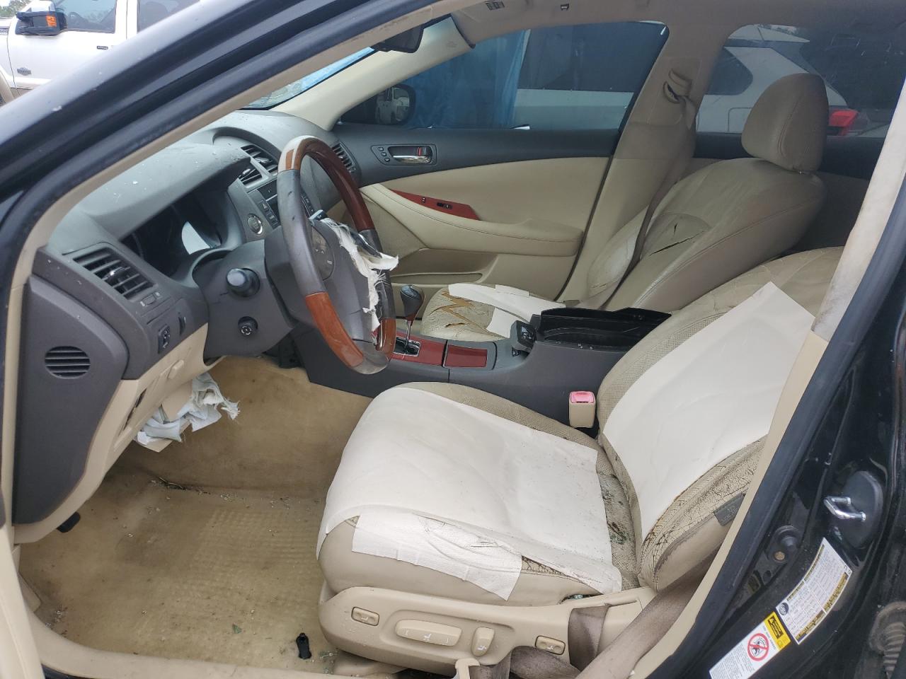 2009 Lexus Es 350 Черный vin: JTHBJ46G692337452
