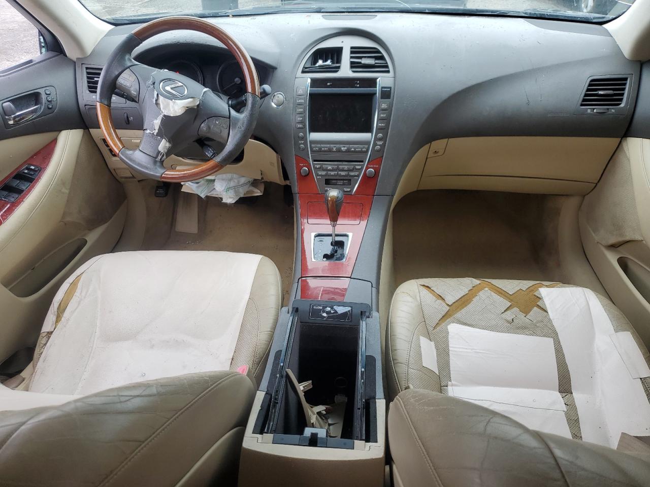 2009 Lexus Es 350 Черный vin: JTHBJ46G692337452