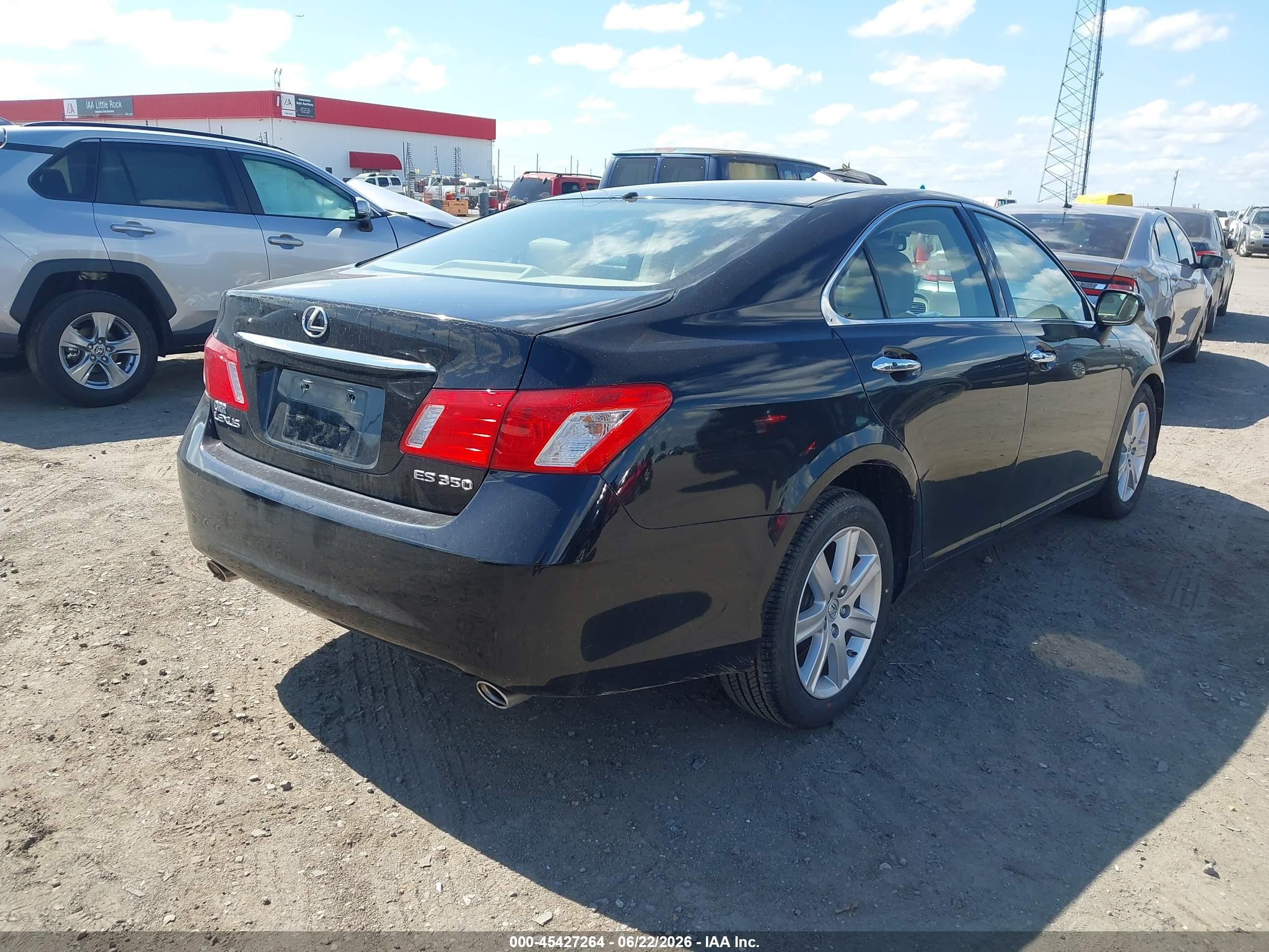 2009 Lexus Es 350   Black vin: JTHBJ46G692342022