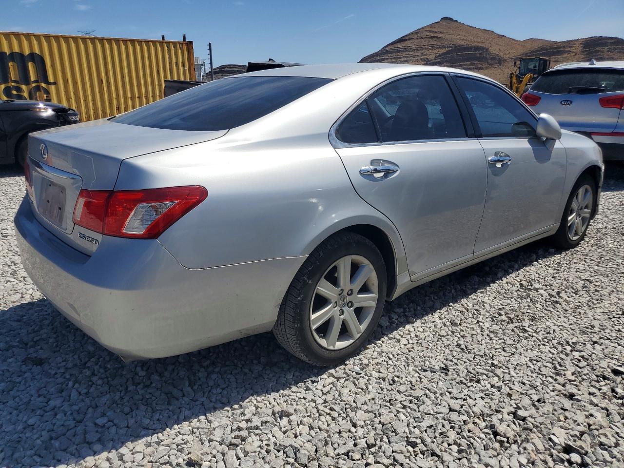 2007 Lexus Es 350 Silver vin: JTHBJ46G772029803