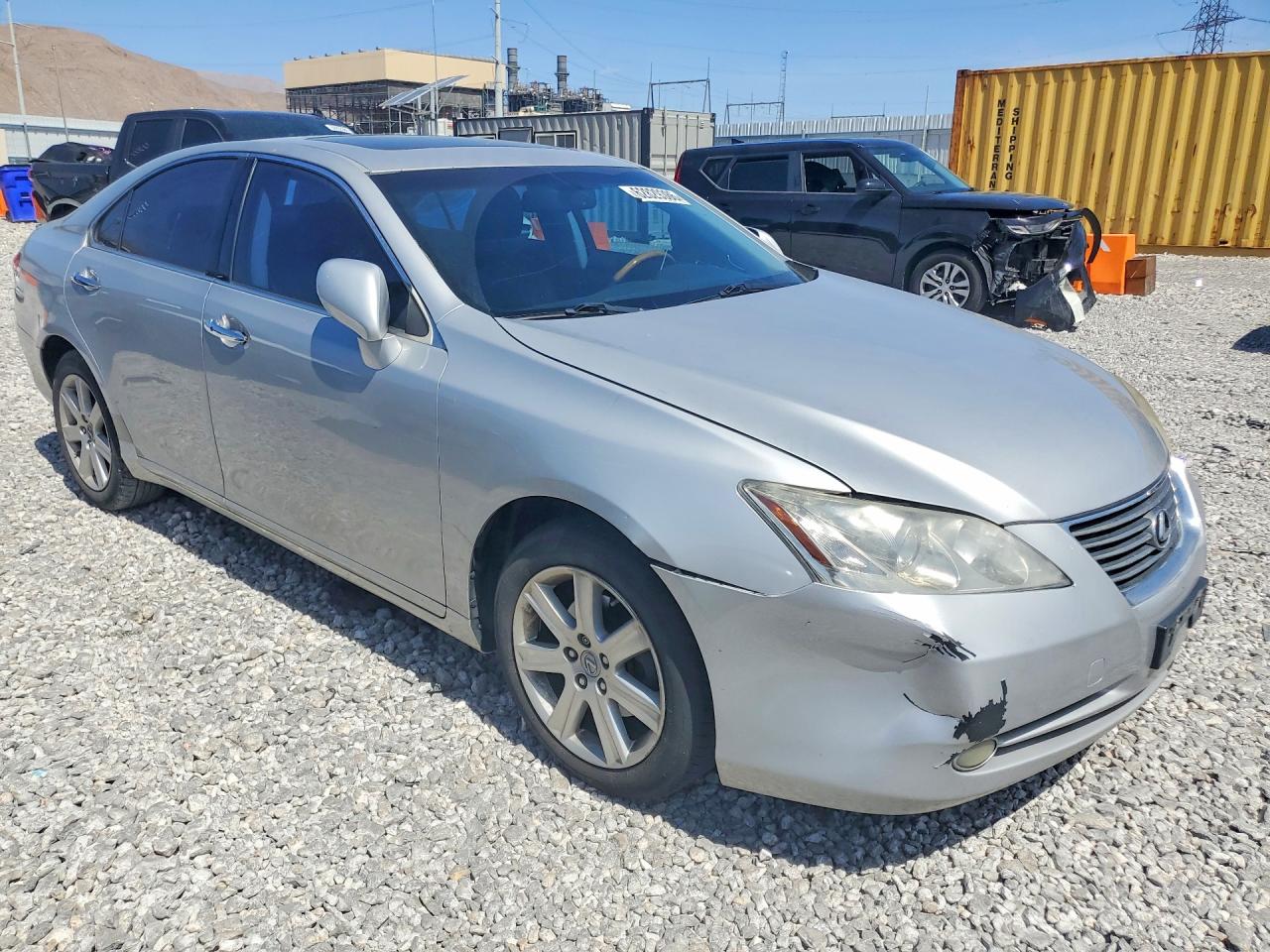 2007 Lexus Es 350 Silver vin: JTHBJ46G772029803