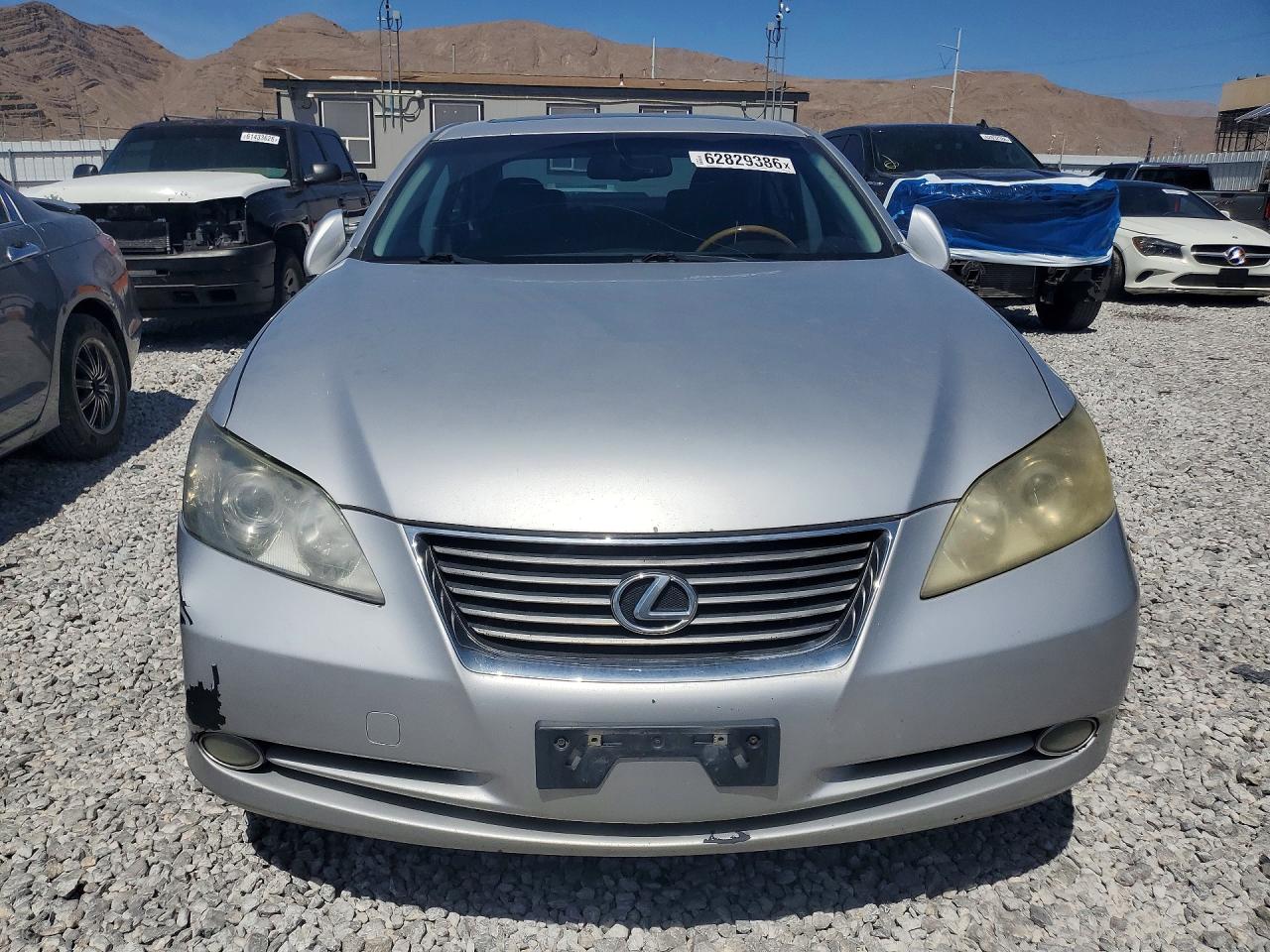 2007 Lexus Es 350 Silver vin: JTHBJ46G772029803