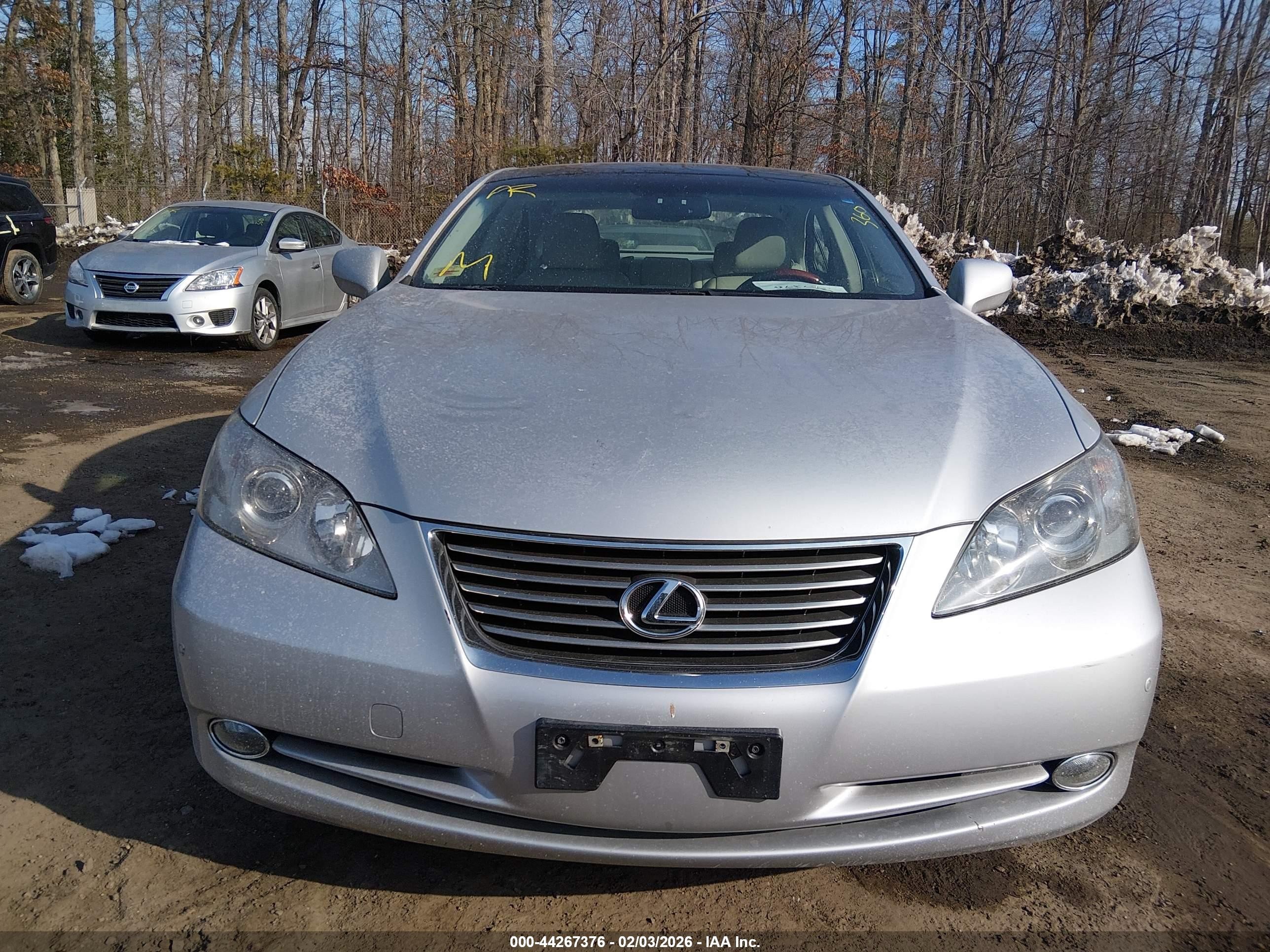 2007 Lexus Es 350 Silver vin: JTHBJ46G772047511