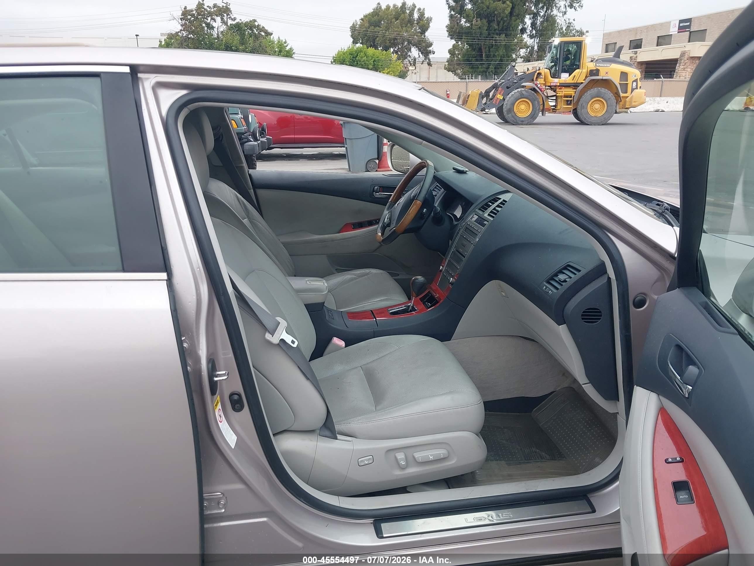 2007 Lexus Es 350   Silver vin: JTHBJ46G772057472
