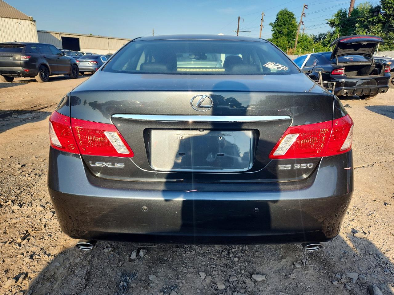 2007 Lexus Es 350 Base Black vin: JTHBJ46G772058251