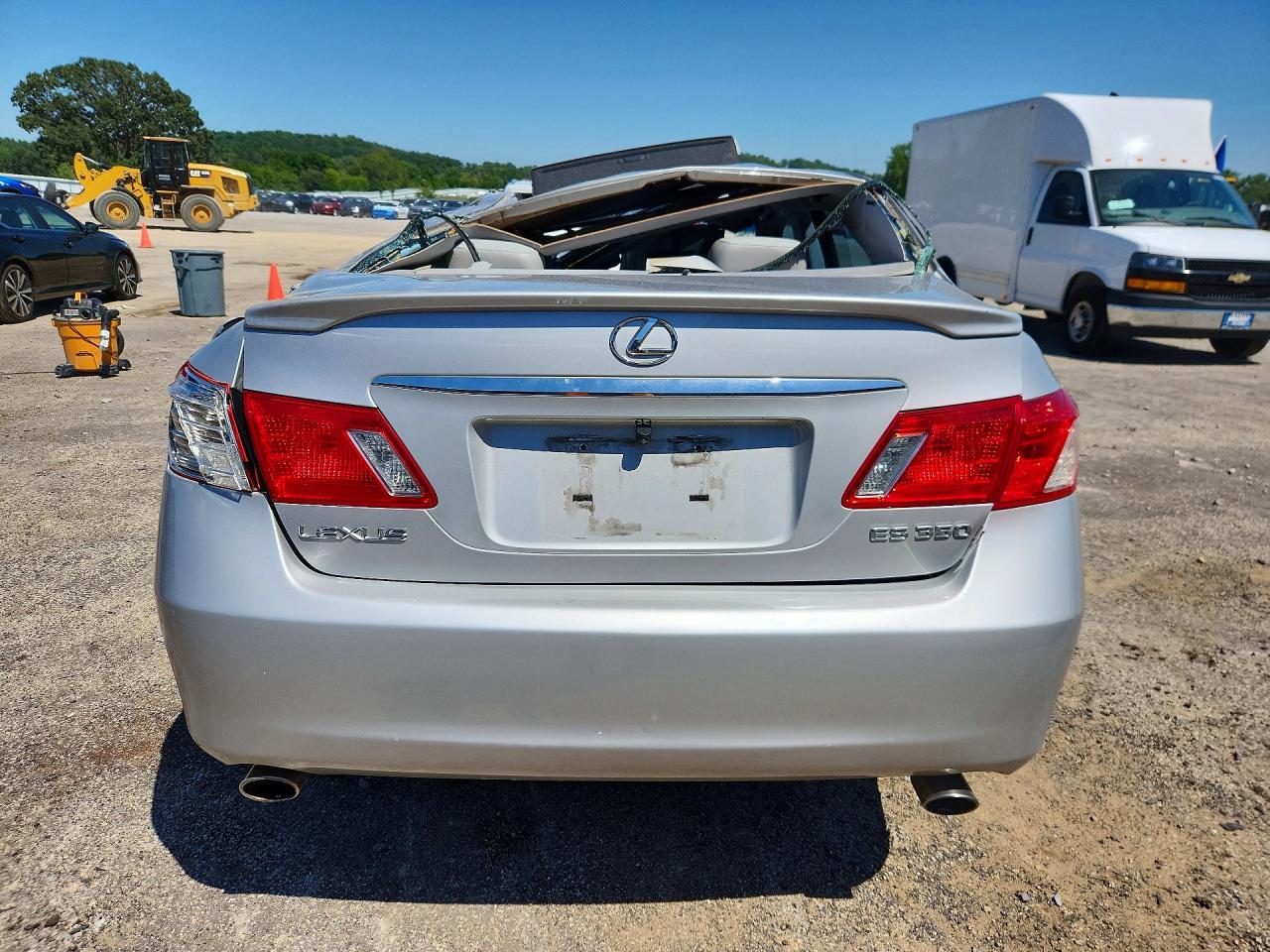 2007 Lexus Es 350 Silver vin: JTHBJ46G772065541